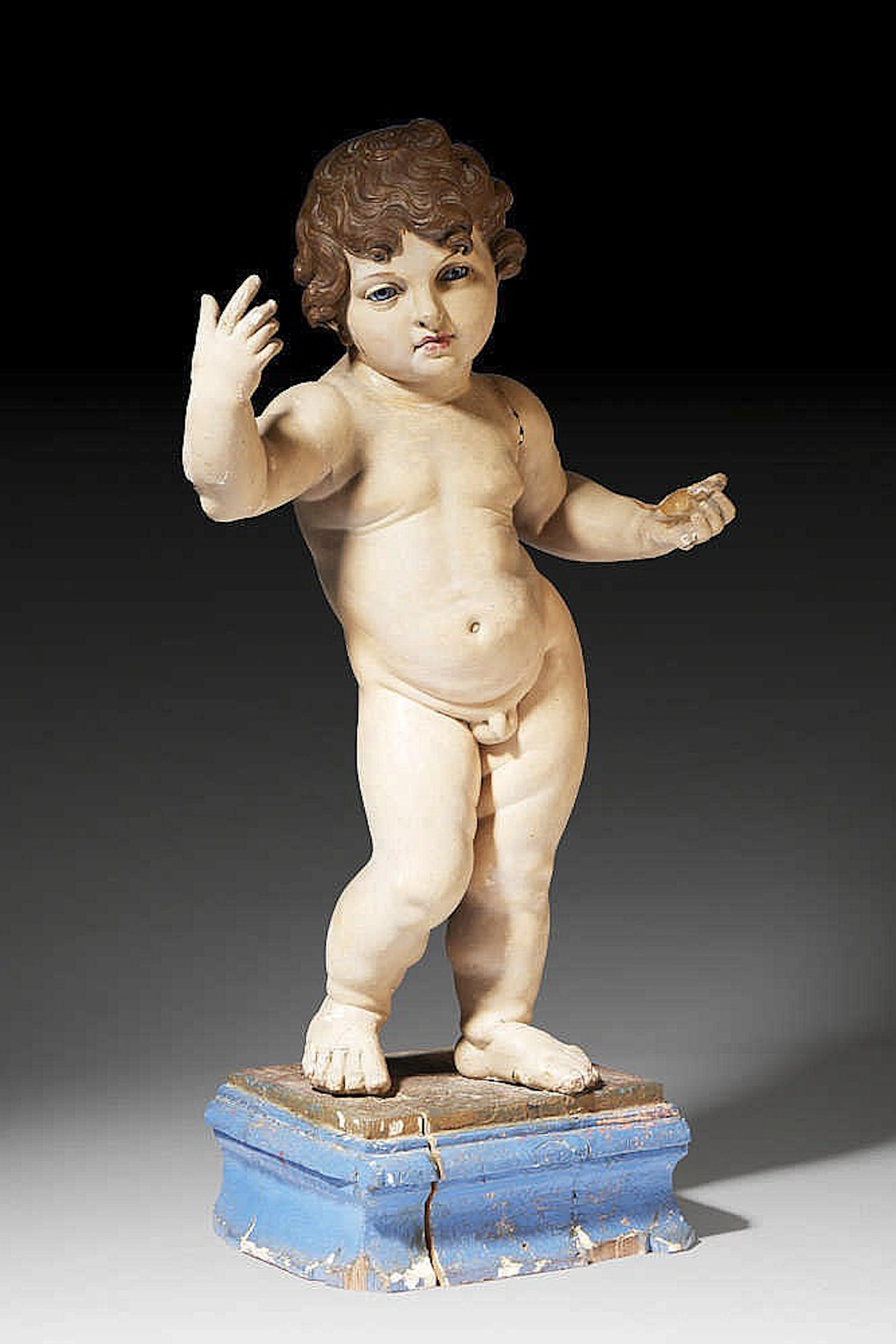 Menino Jesus, escultura do séc. XVIII, em madeira