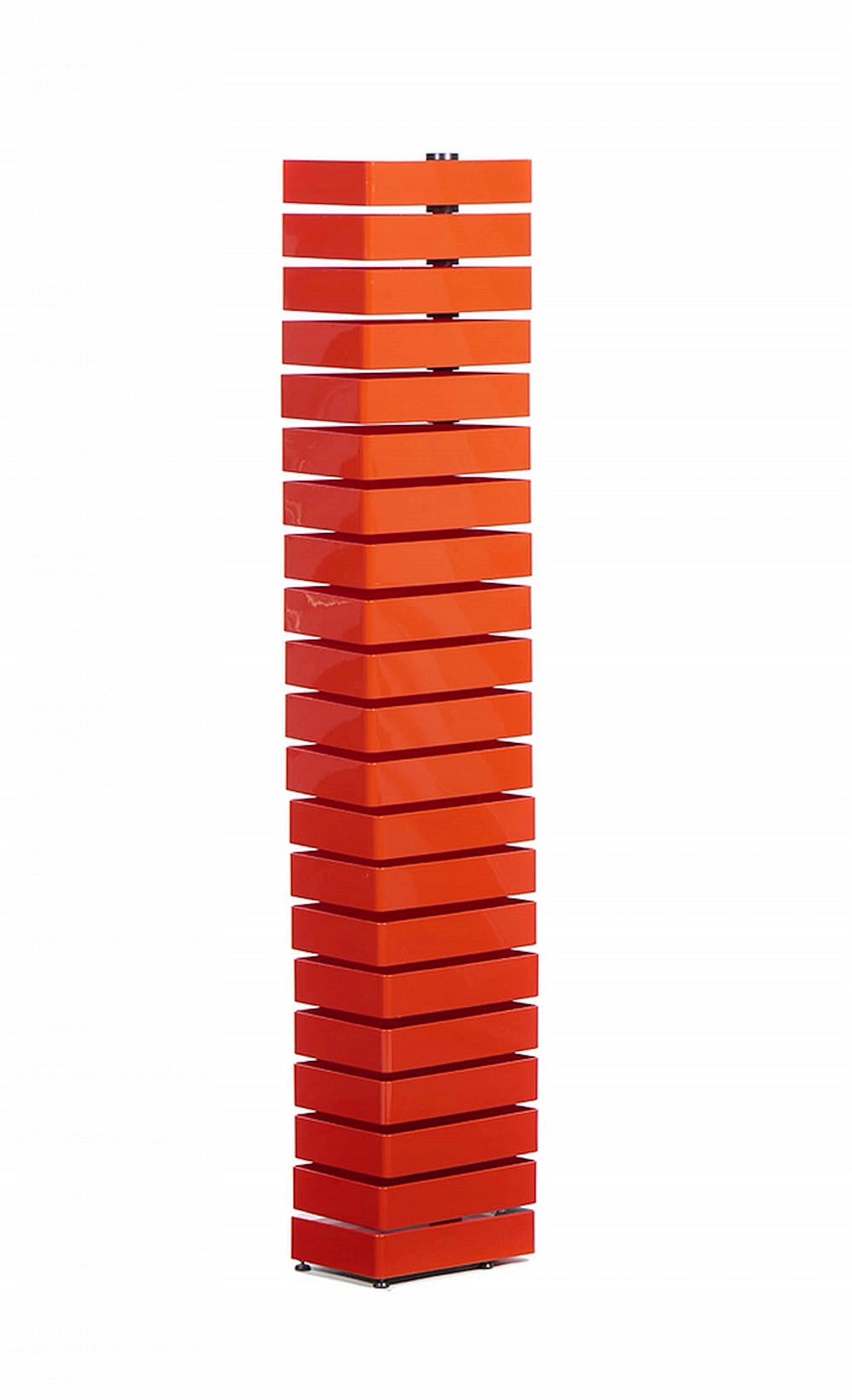 Shiro Kuramata, "Revolving cabinet", esc./estante