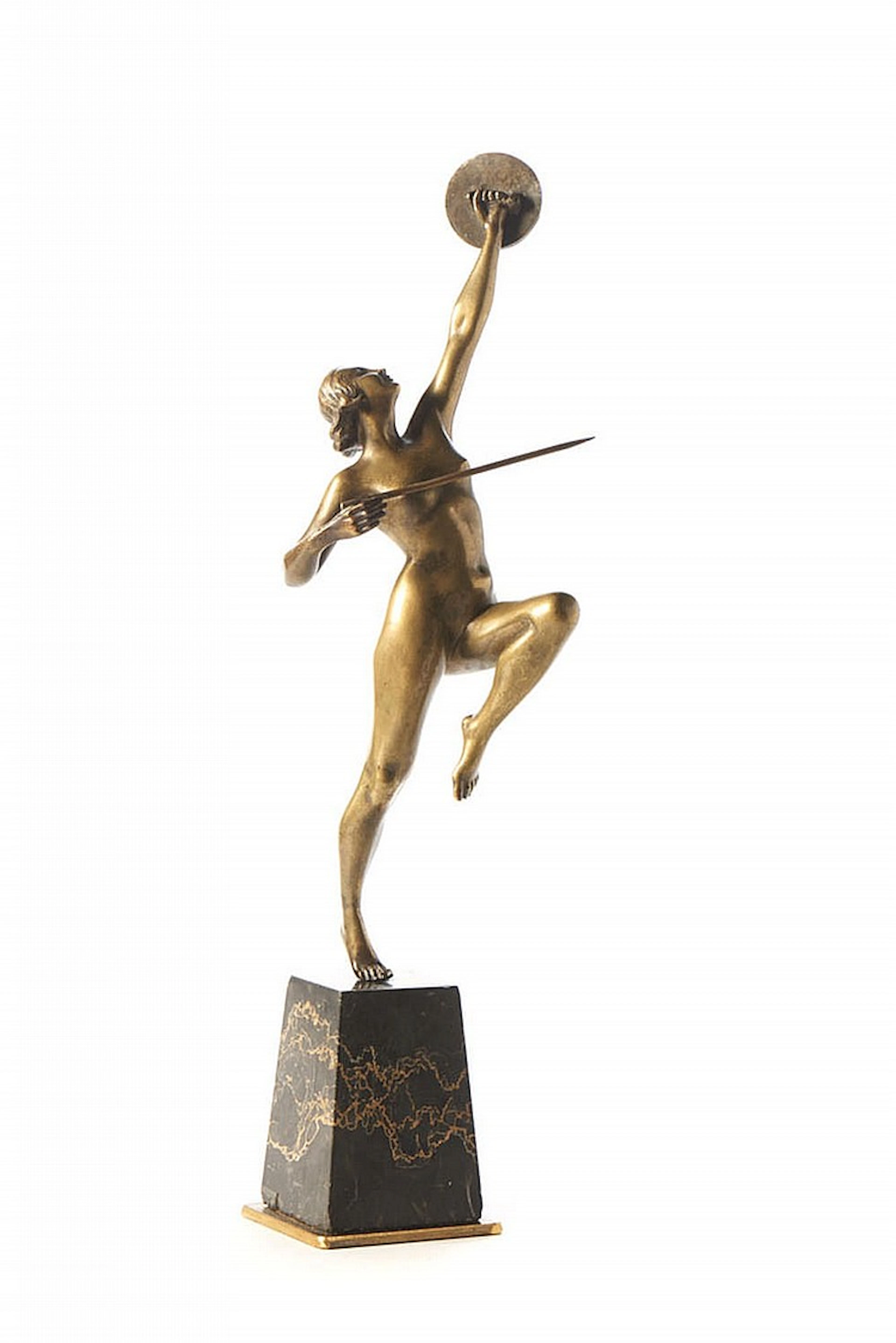 FUGERE, Amazona, escultura em bronze