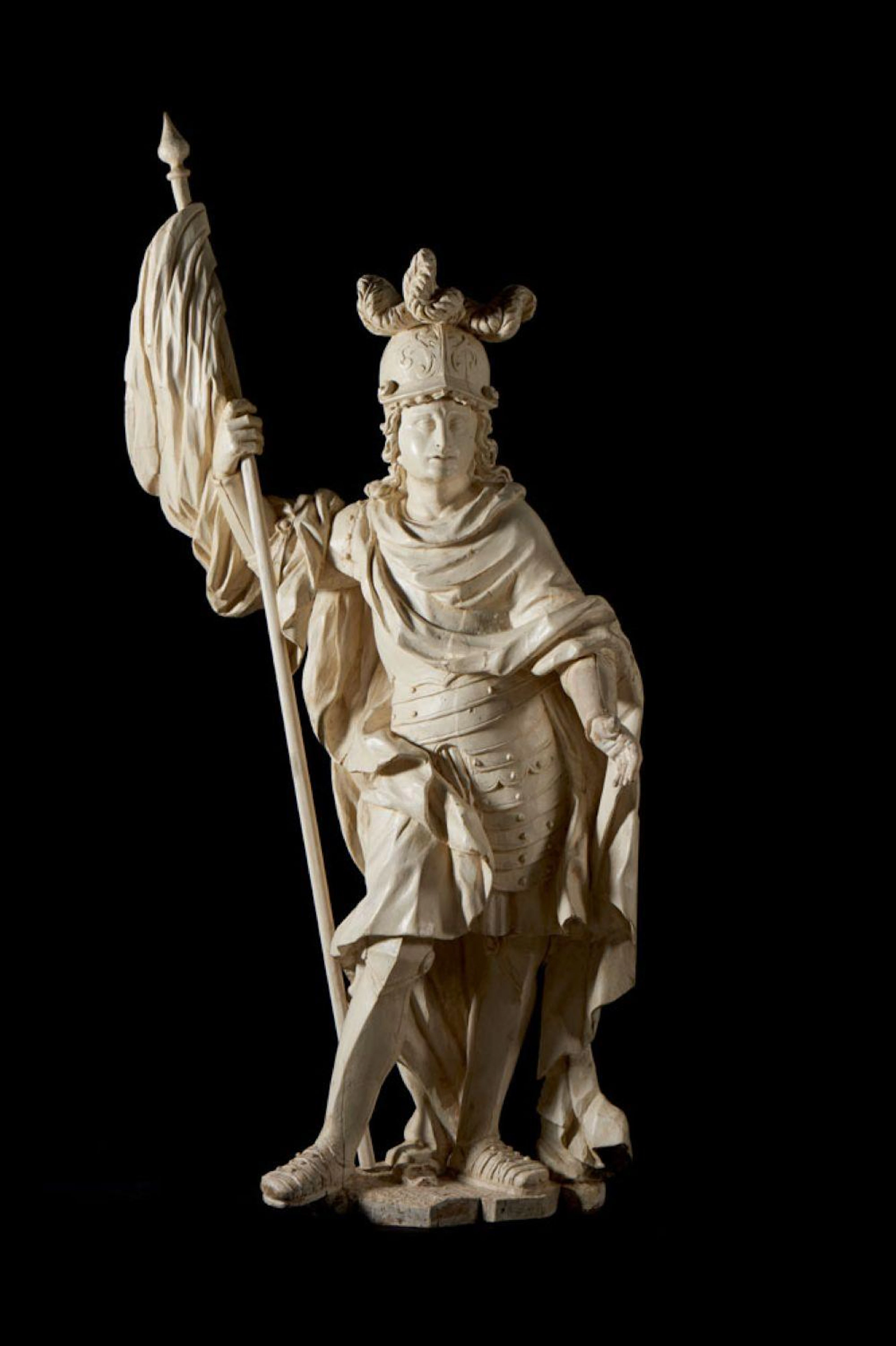 ESCULTURA TRIUNFAL, DO SÉC. XVII/XVIII, EM MADEIRA