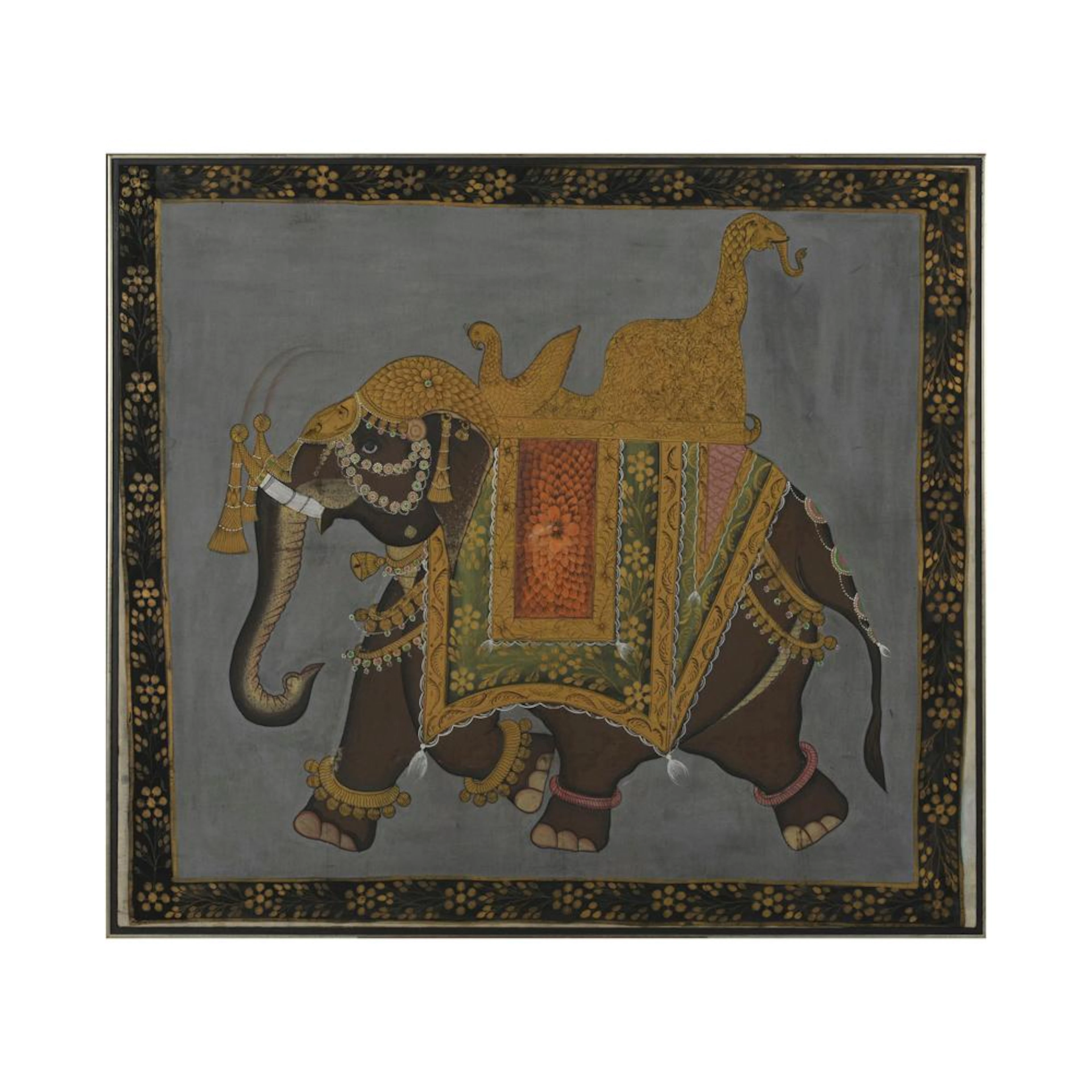 Elefante, Óleo s/tela, 114,5 x 129,5 cm.