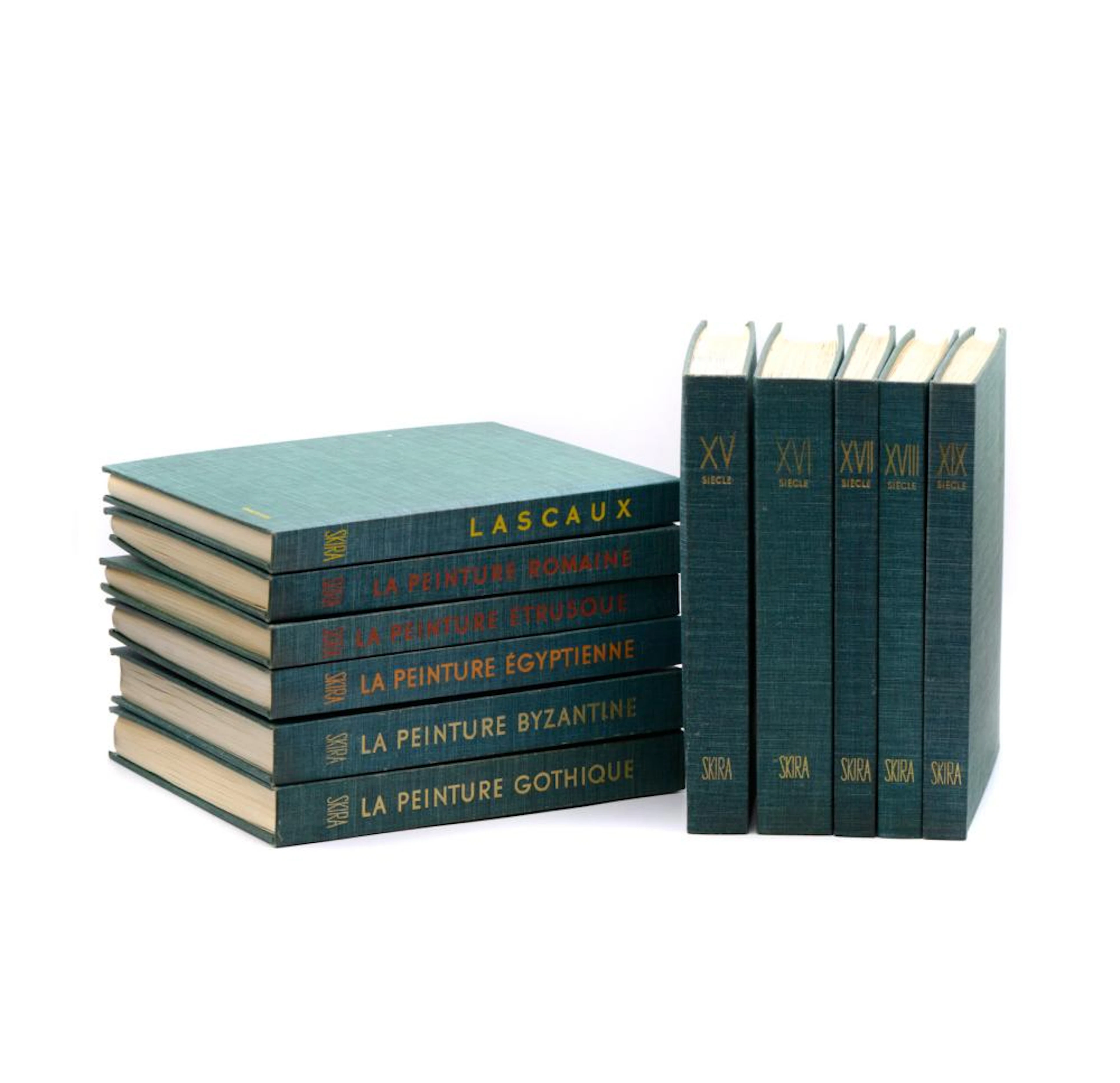 LES GRANDS SIÈCLES DE LA PEINTURE, 11 vols., encs.
