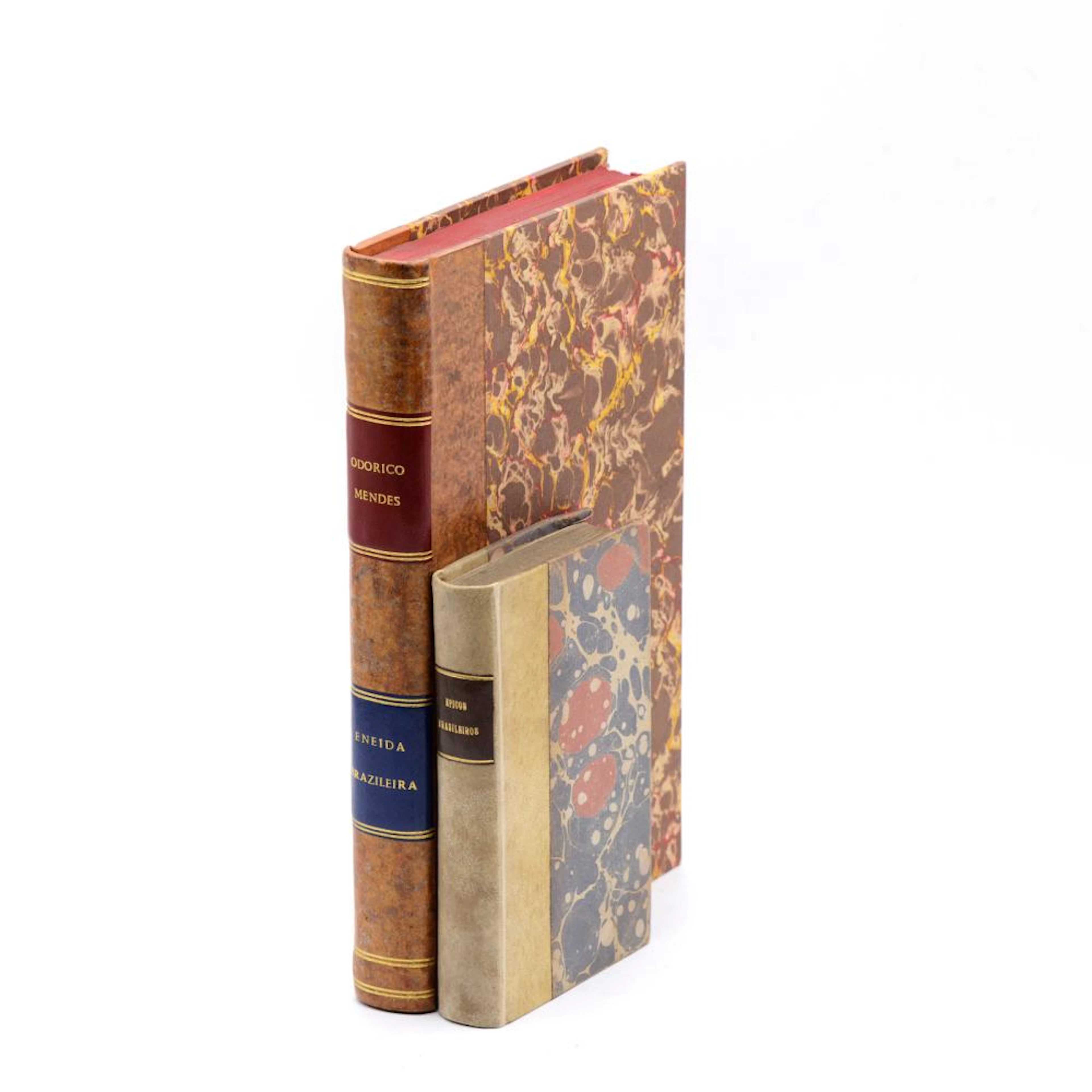 LITERATURA BRASILEIRA. Lote de 2 vols. encs.