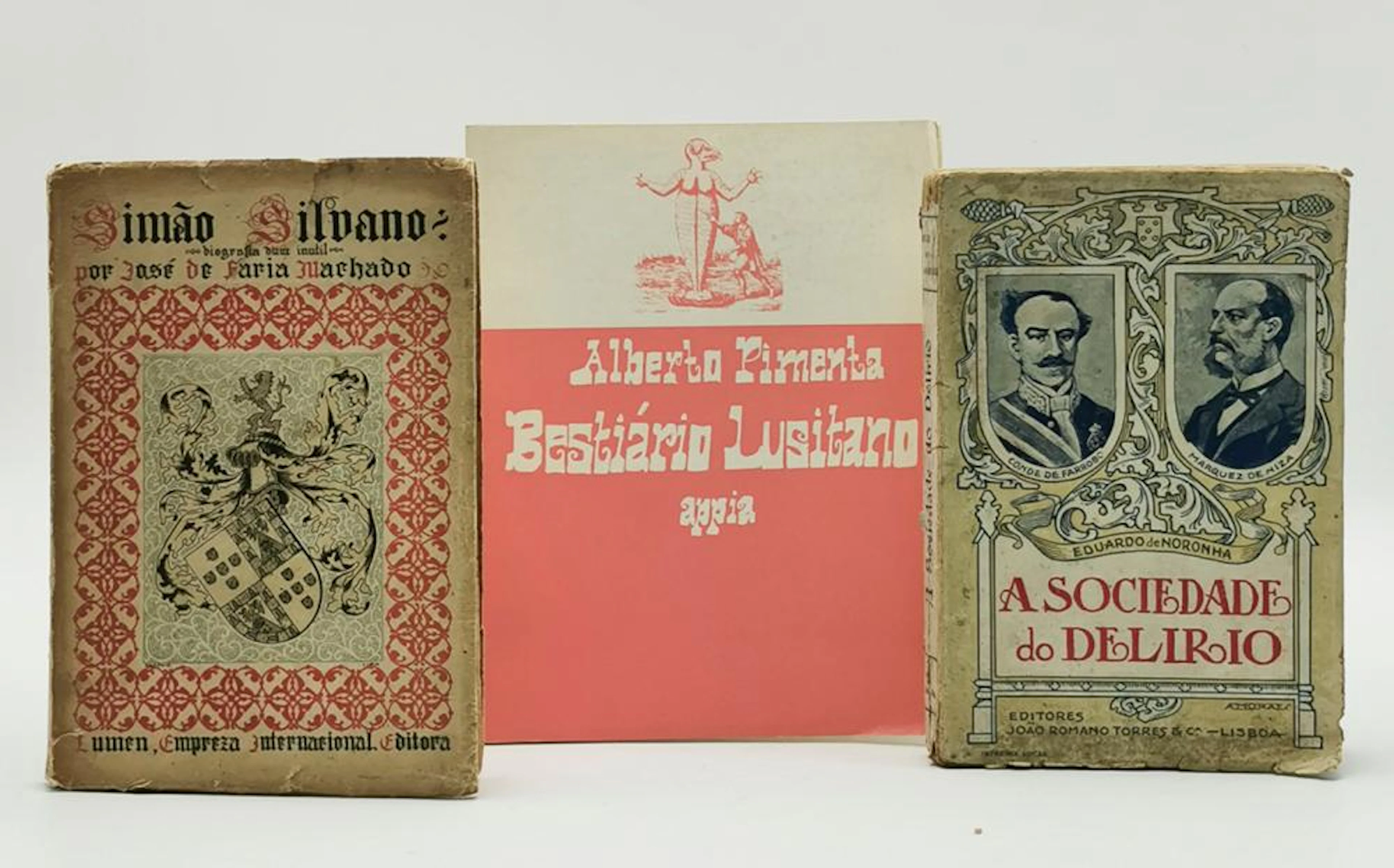 VÁRIA. Lote de 3 vols. brs.