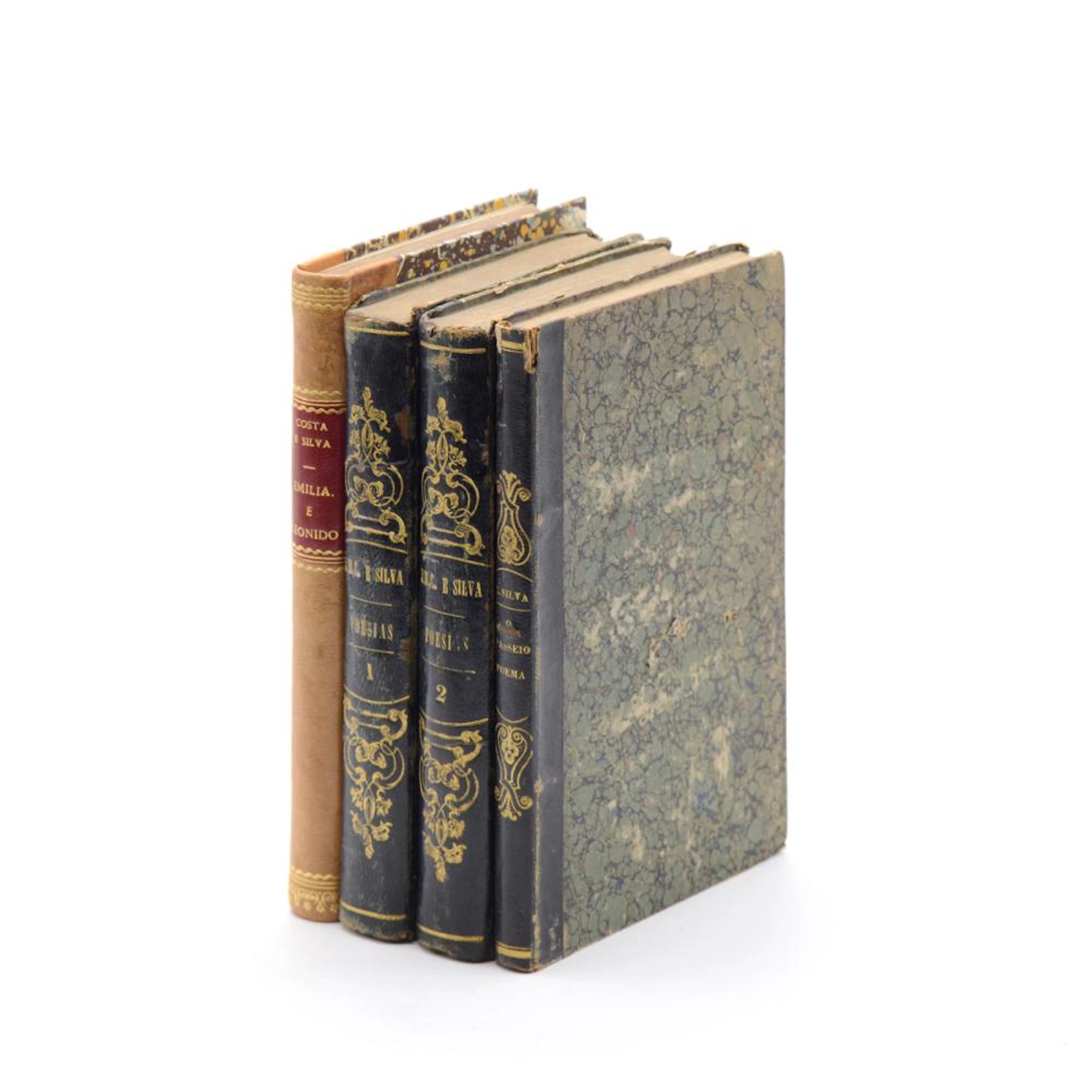 POESIA. Lote de 4 vols. encs.
