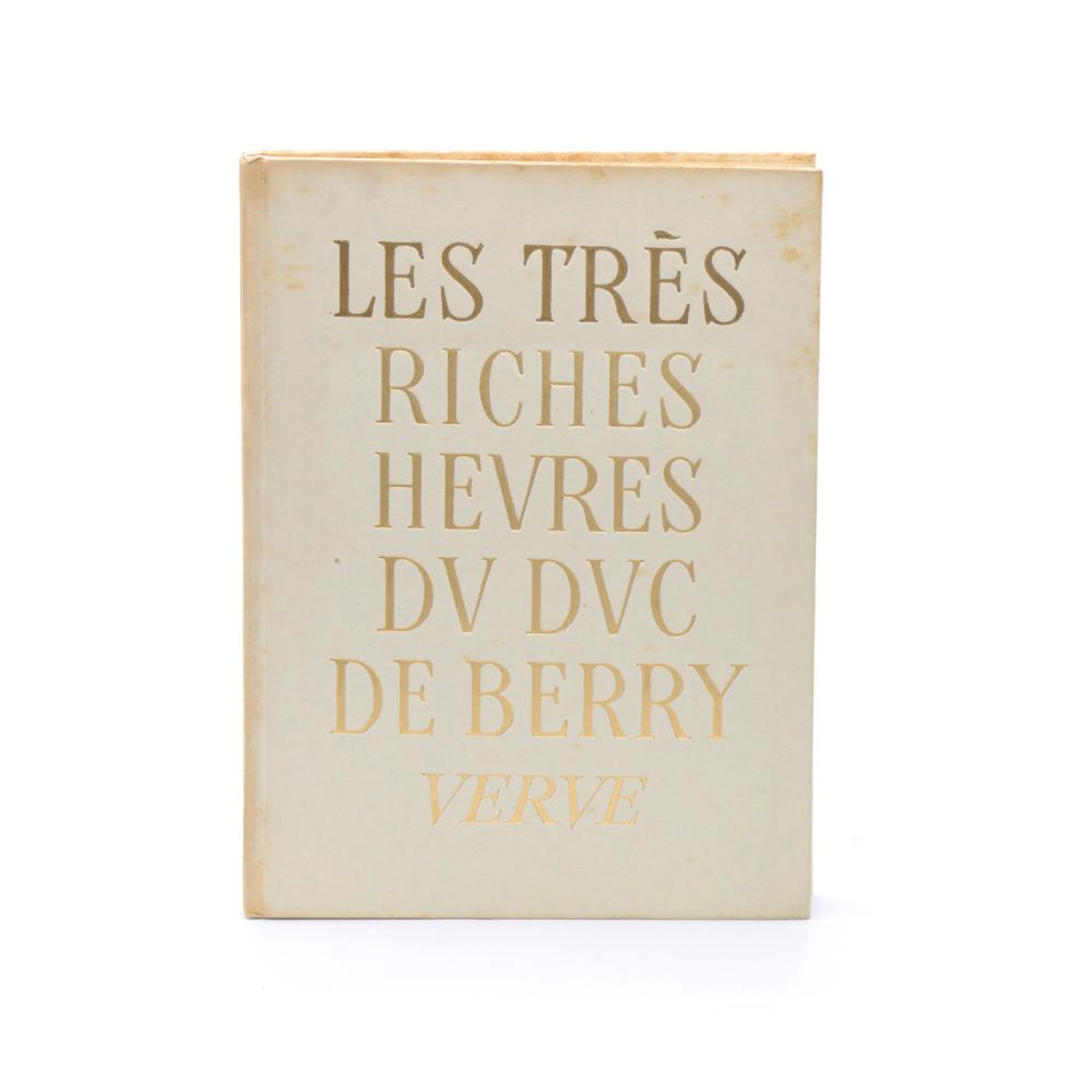 LES TRÊS RICHES HEURES DU DUC THE BERRY, 1 vol.