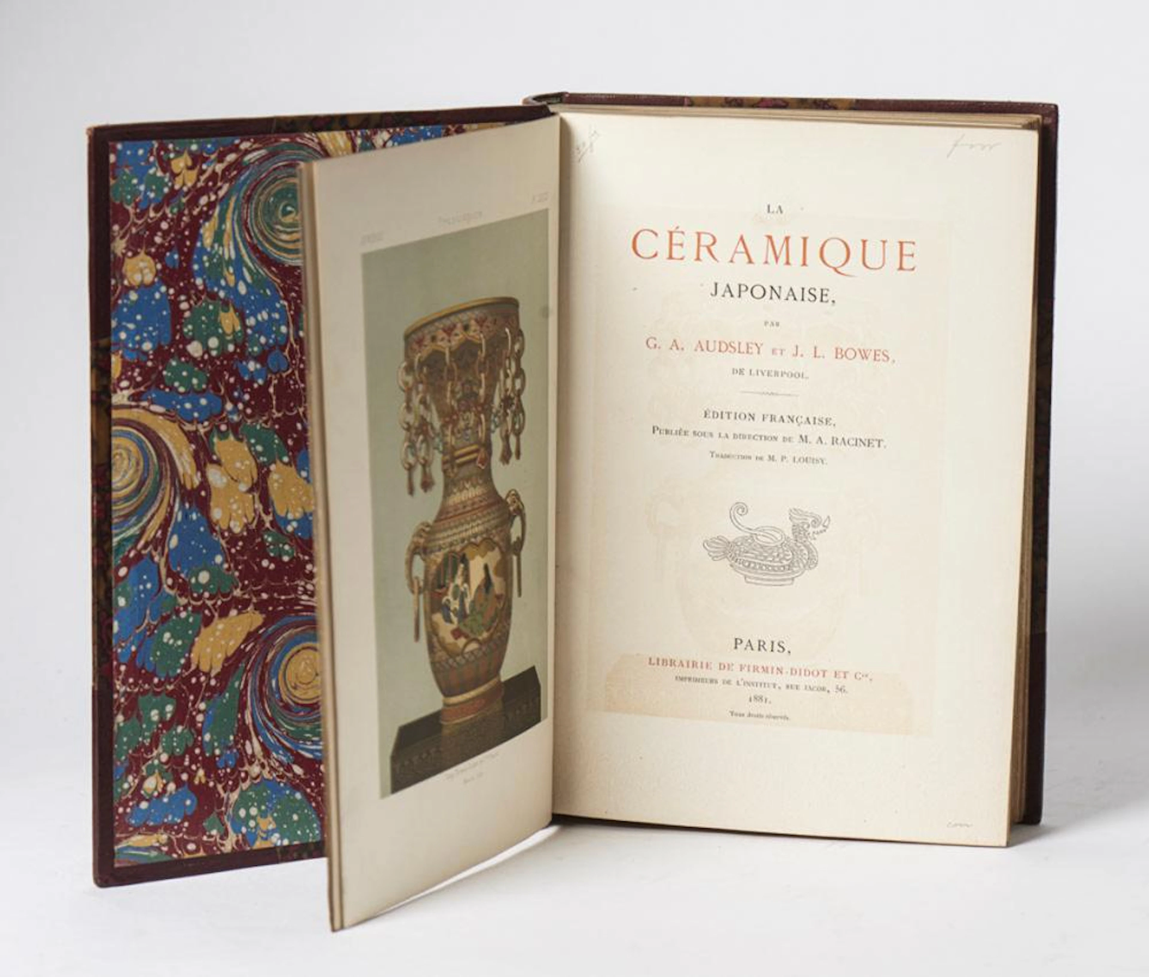 AUDSLEY e BOWES. LA CÉRAMIQUE JAPONAISE, 1 vol.
