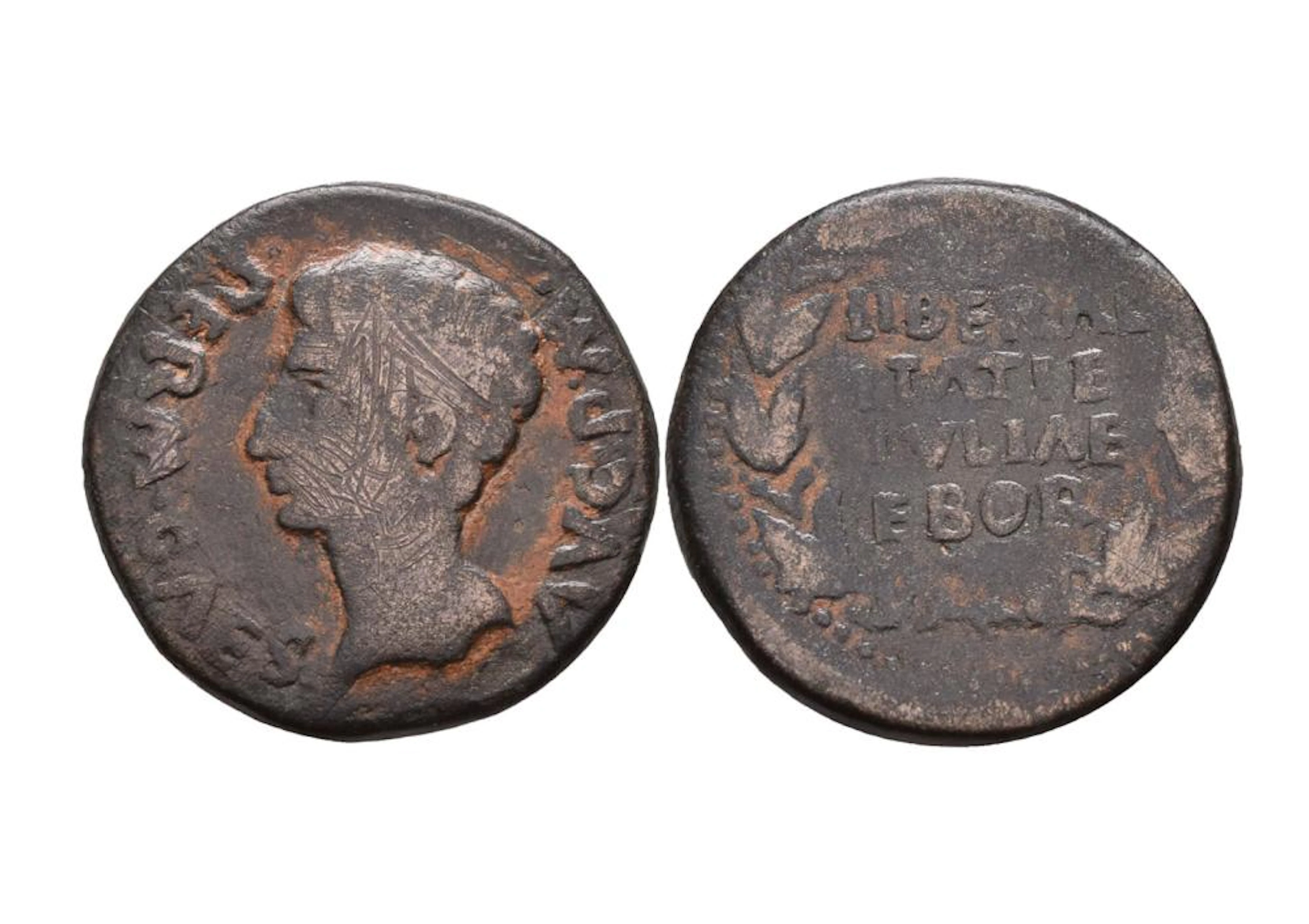 Hispano-Romana,Liberalitas Ivliab, Cobre, P.9,65g