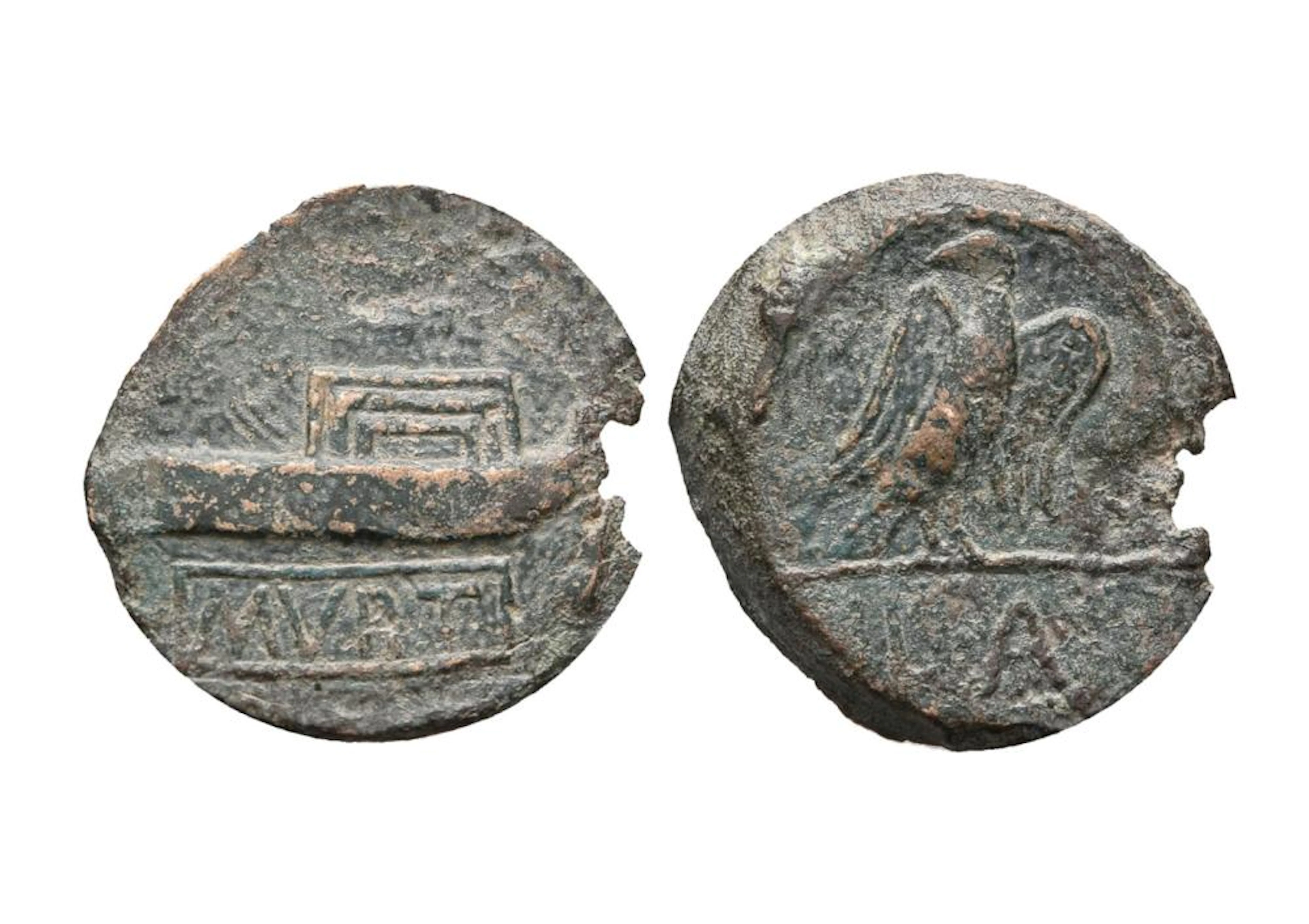 Hispano-Romana, Mvrtili,120-50 a.C, Cobre,P.4,44 g