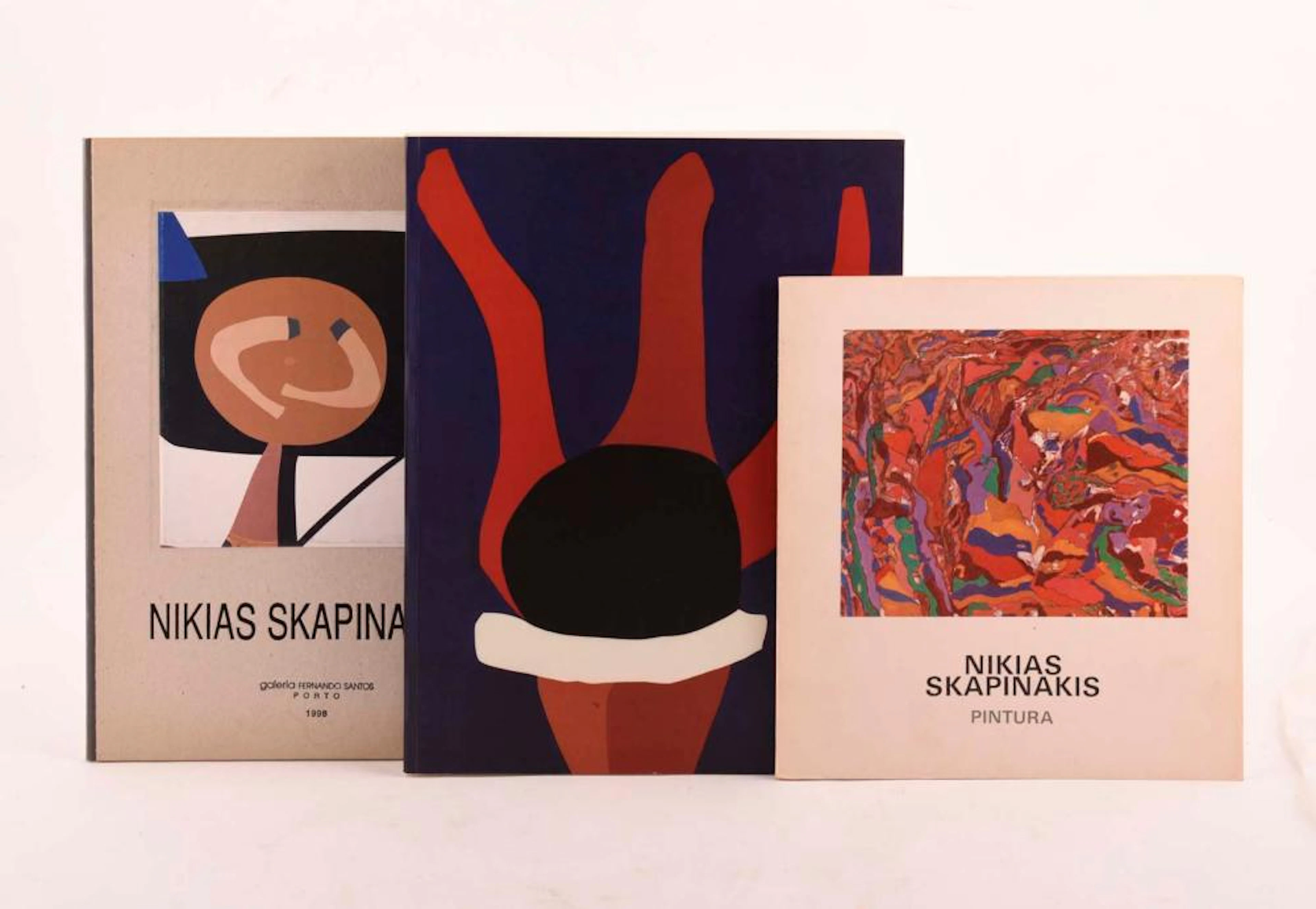 SKAPINAKIS, Nikias. Lote de 3 vols. brs
