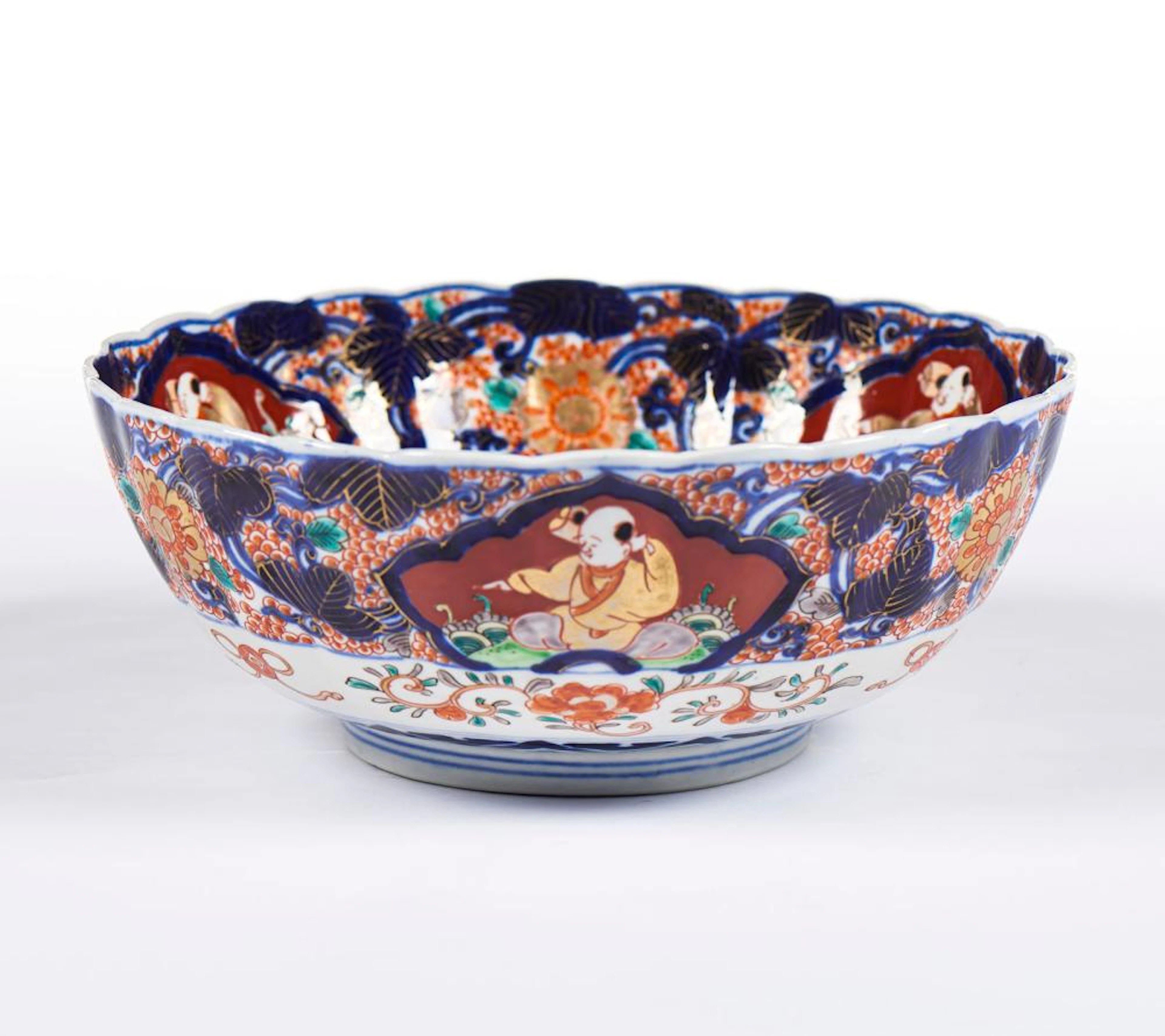 Taça em porcelana japonesa