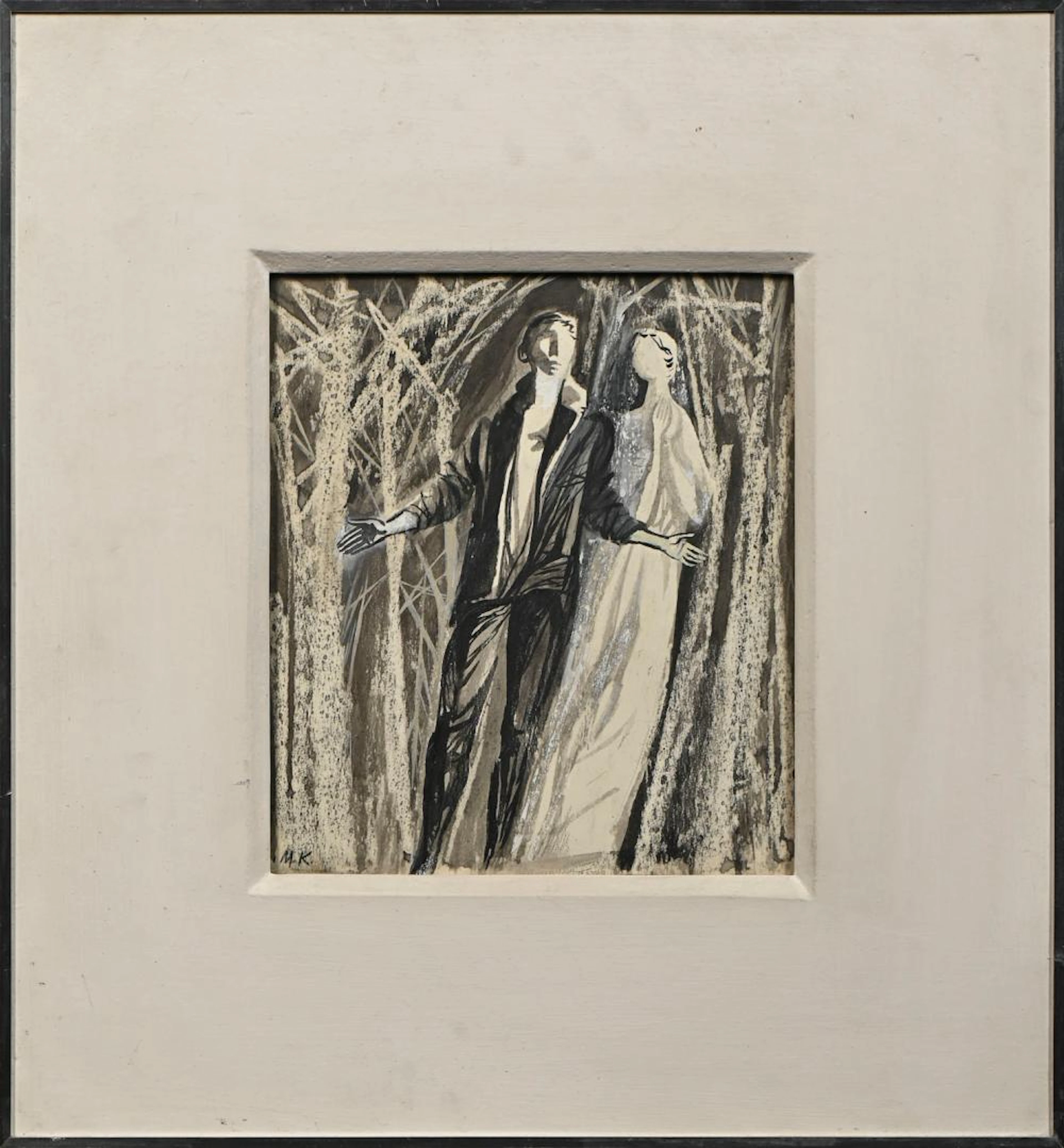 Maria Keil, téc. mista, 26,5x23,5 cm