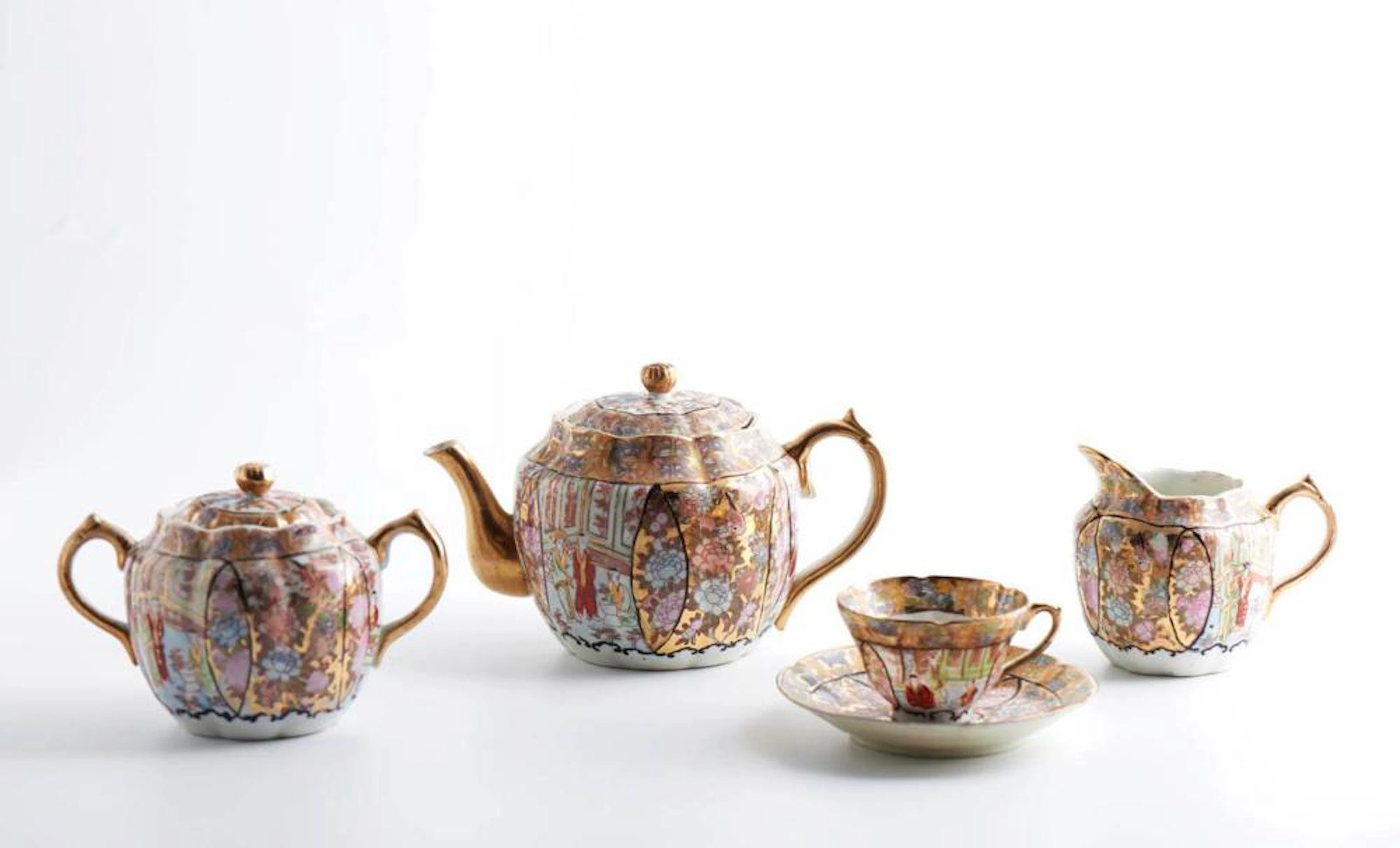 Parte de serviço em porcelana japonesa (7)