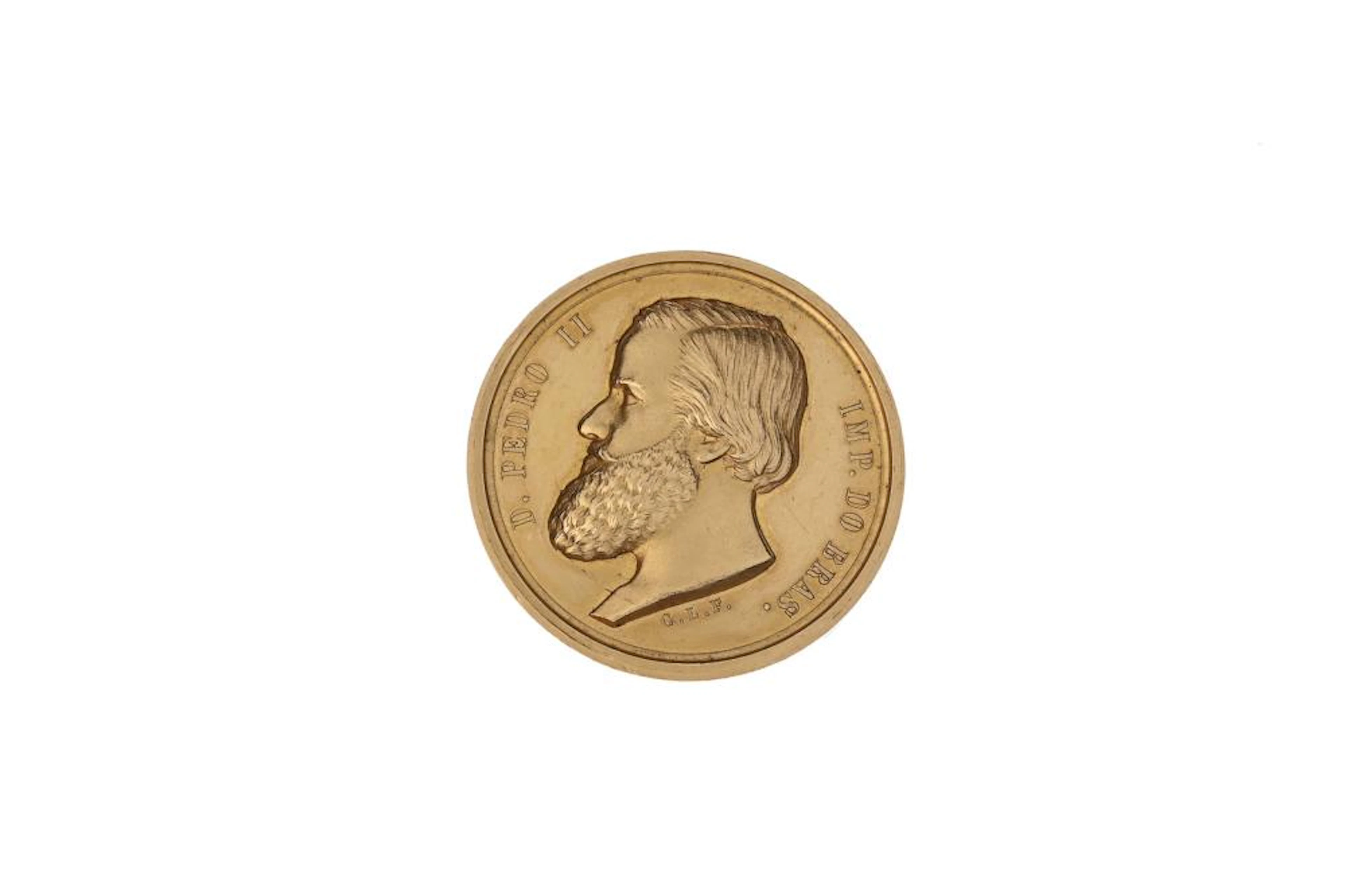 Medalha, Belas Artes, Ouro, P.15,1 g.