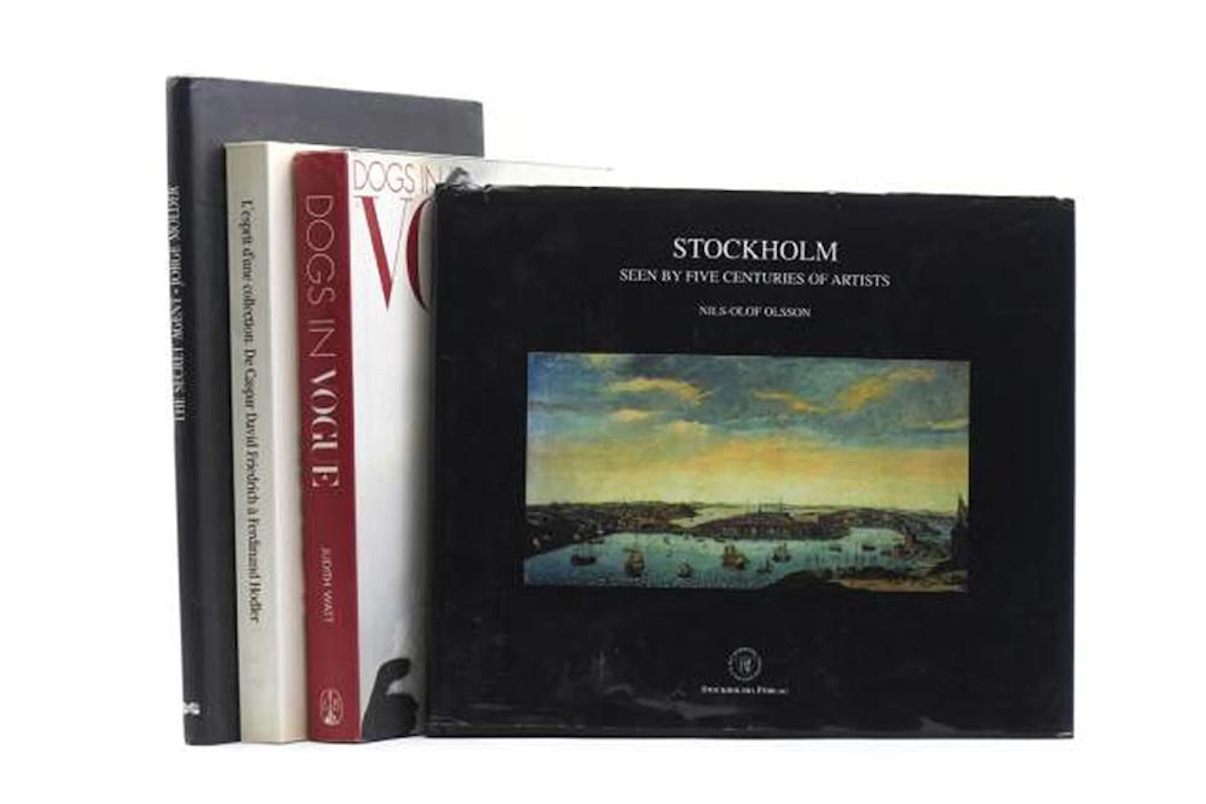 VÁRIA ARTE. Lote de 4 vols. encs. e br.