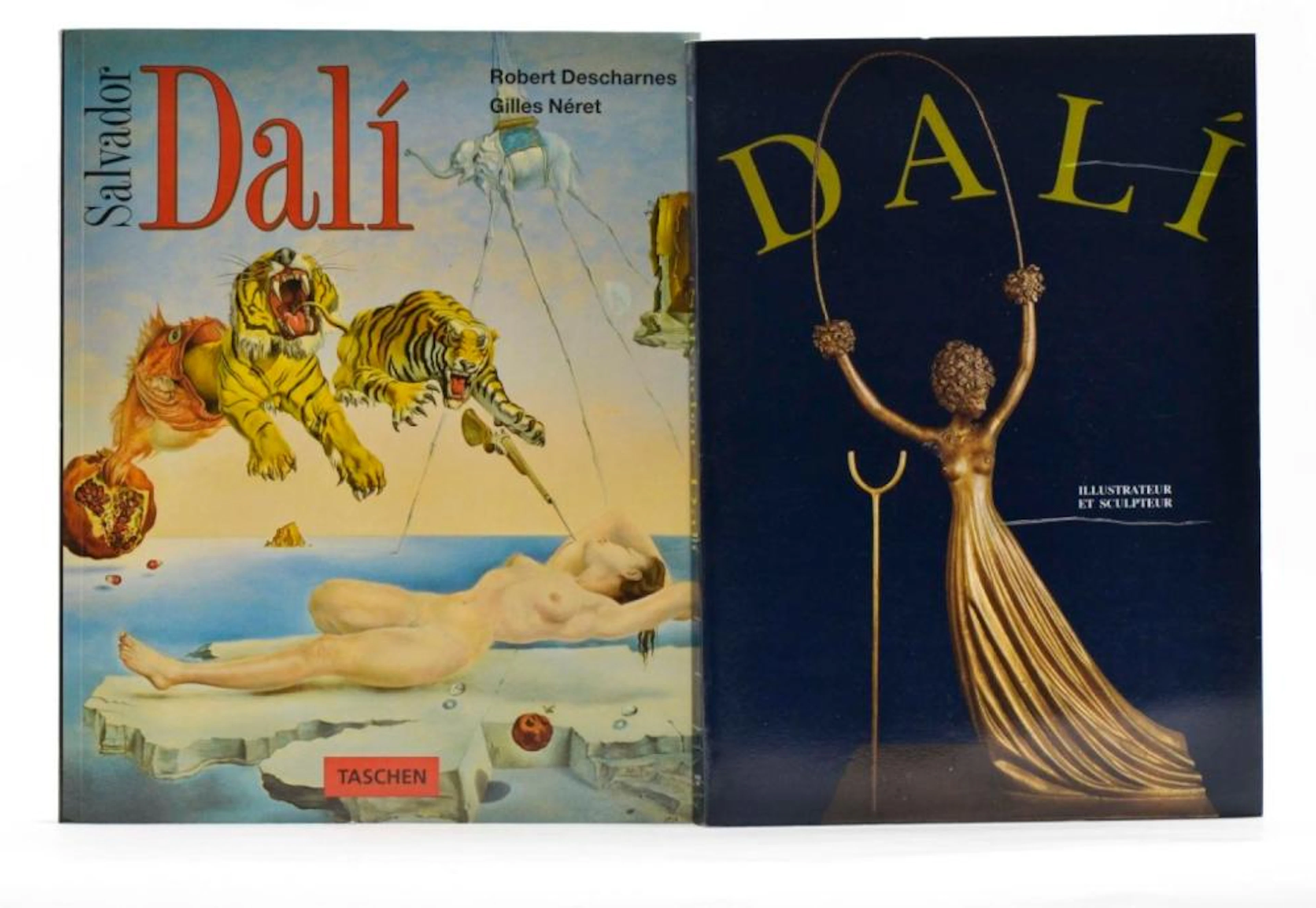 DALÍ, Salvador. Lote de 2 vols. brs.