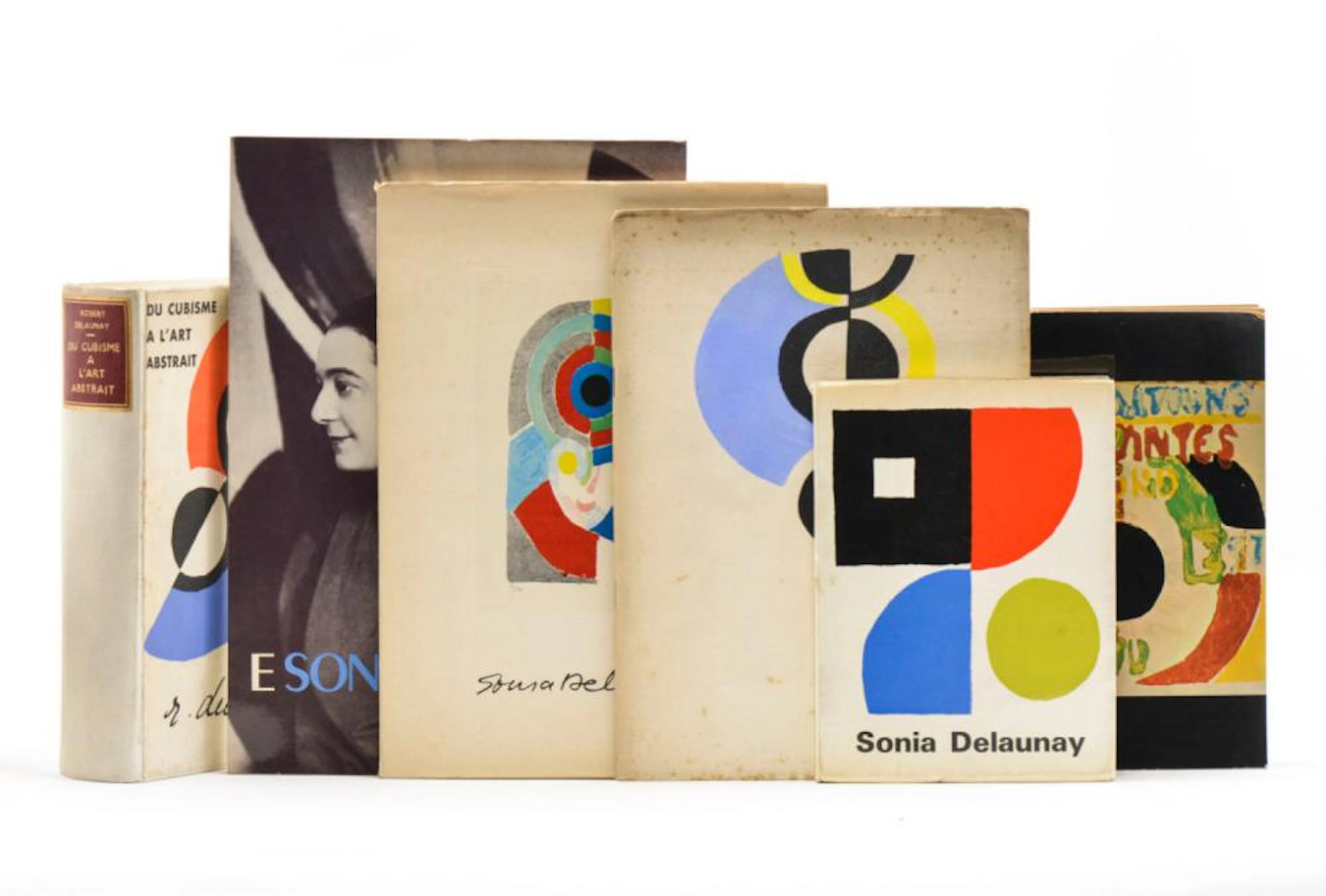 DELAUNAY, Sonia e Robert. Lote de 6 vols. enc. e brs.