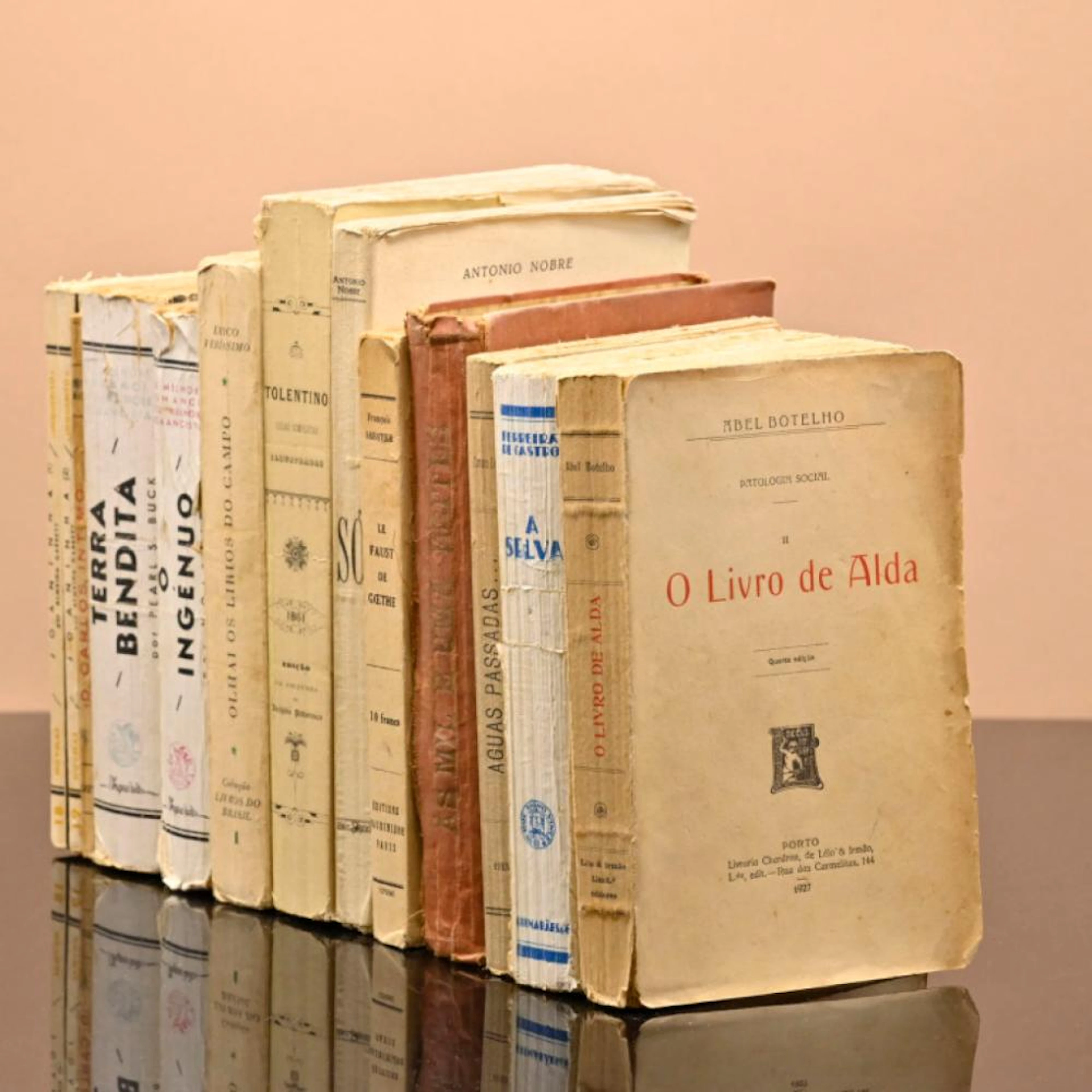 LITERATURA. Lote de 13 vols. enc. e brs.