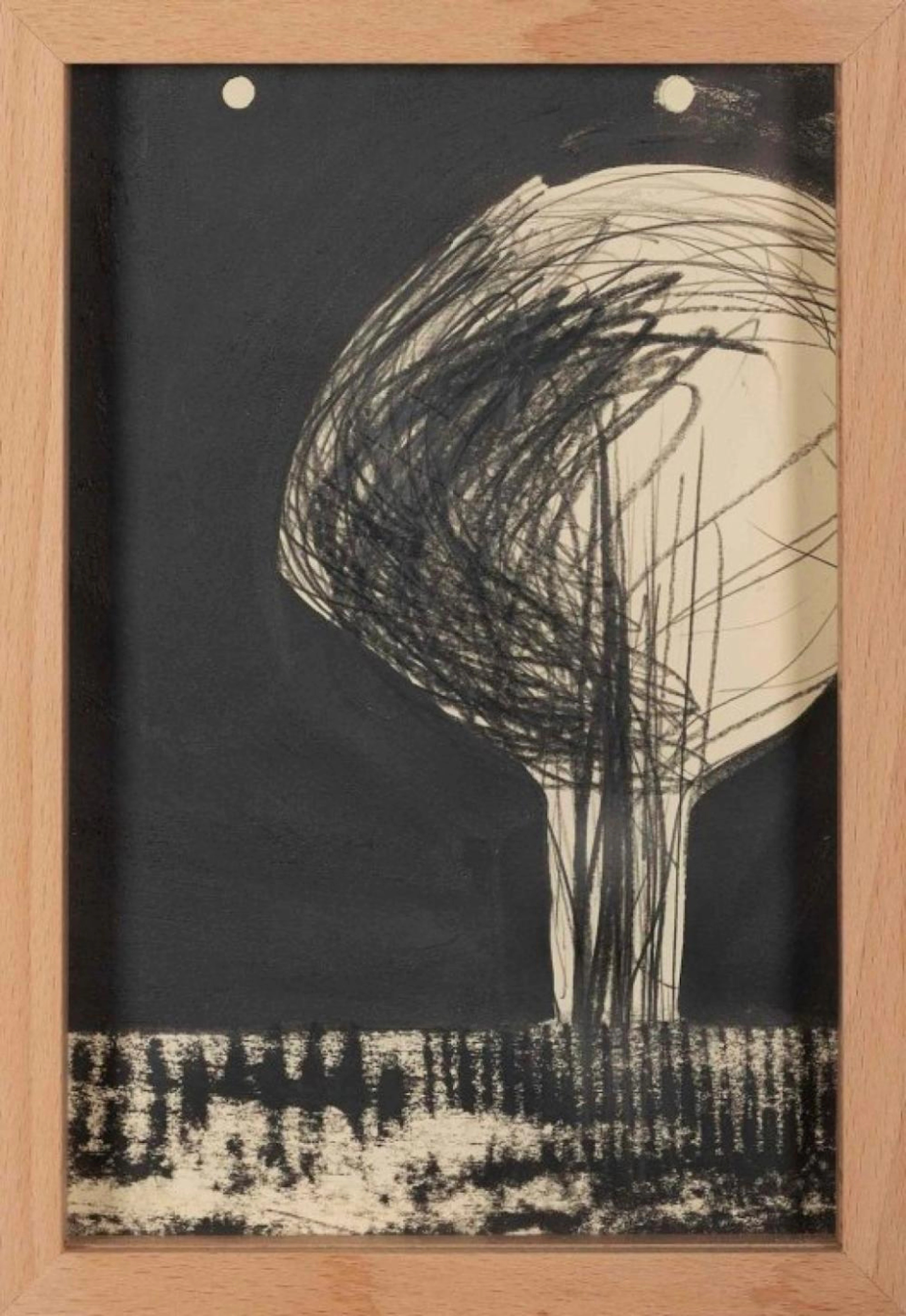 JOSÉ ROSINHAS "Paysage. Mon père, ce n'est pas un peigne" ArtGraf sobre papel