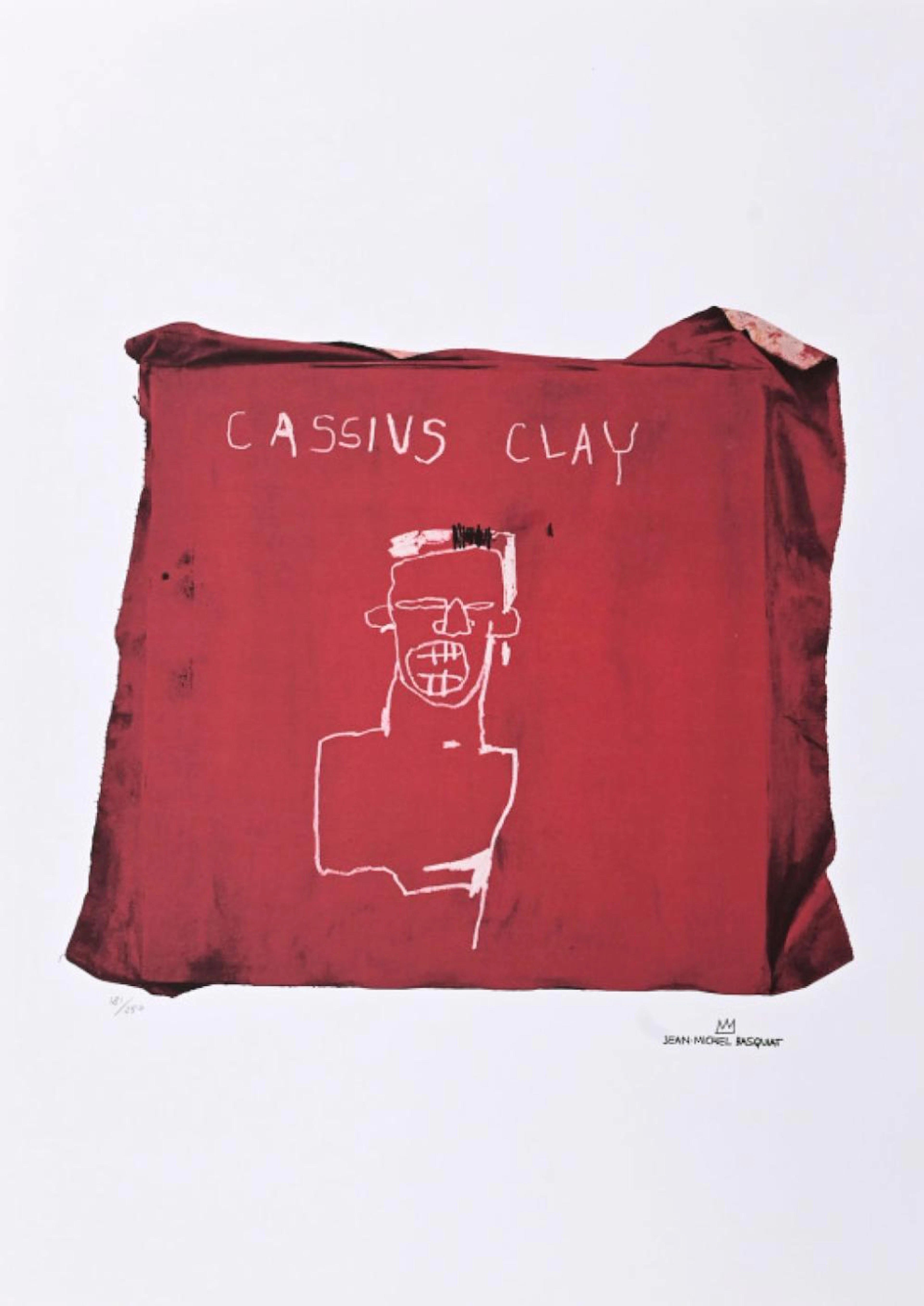 Jean-Michel BASQUIAT (1960-1988) "Cassius Clay"...