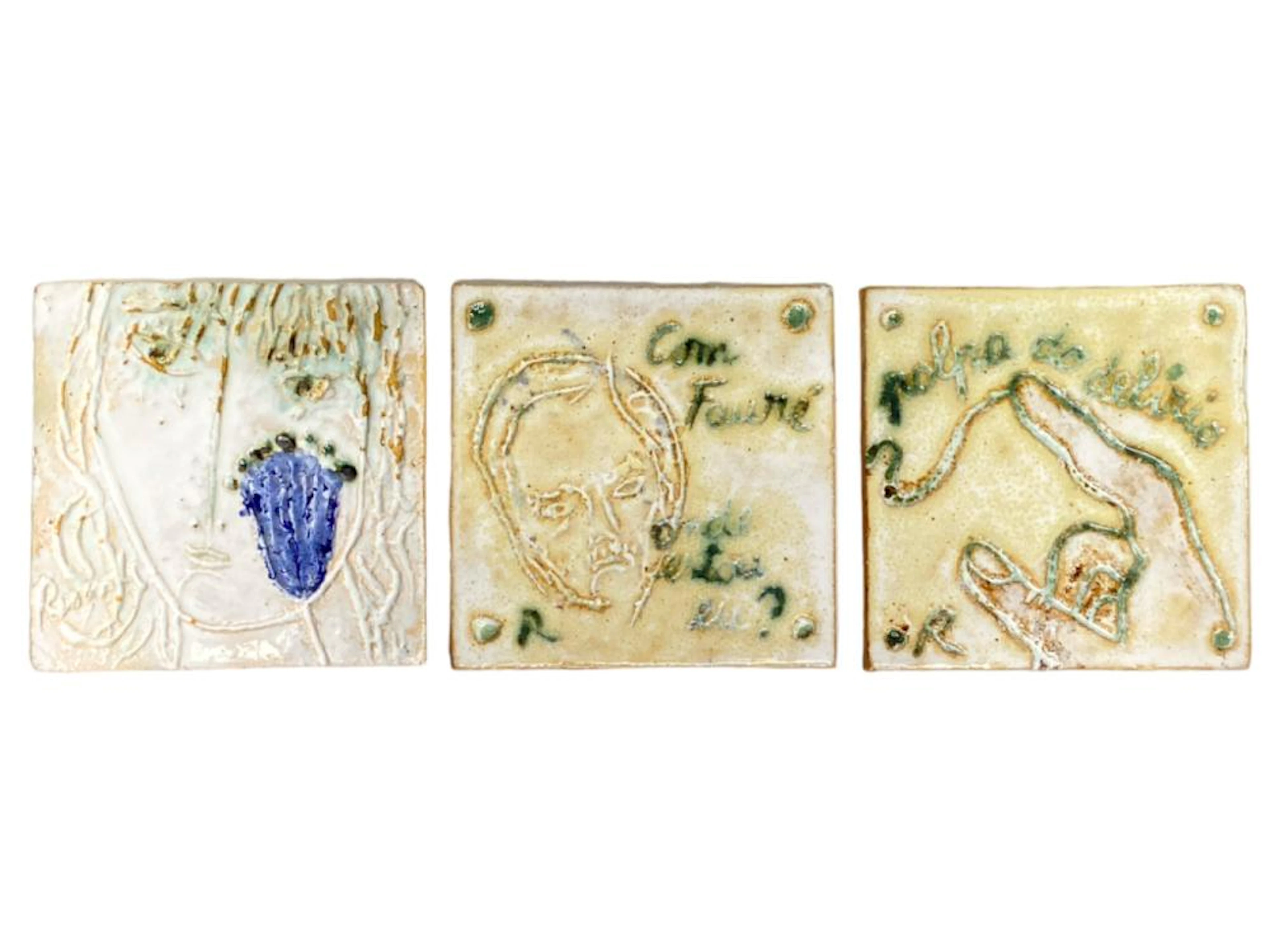 JÚLIO RESENDE (1917-2011), Azulejo Cerâmica (3)