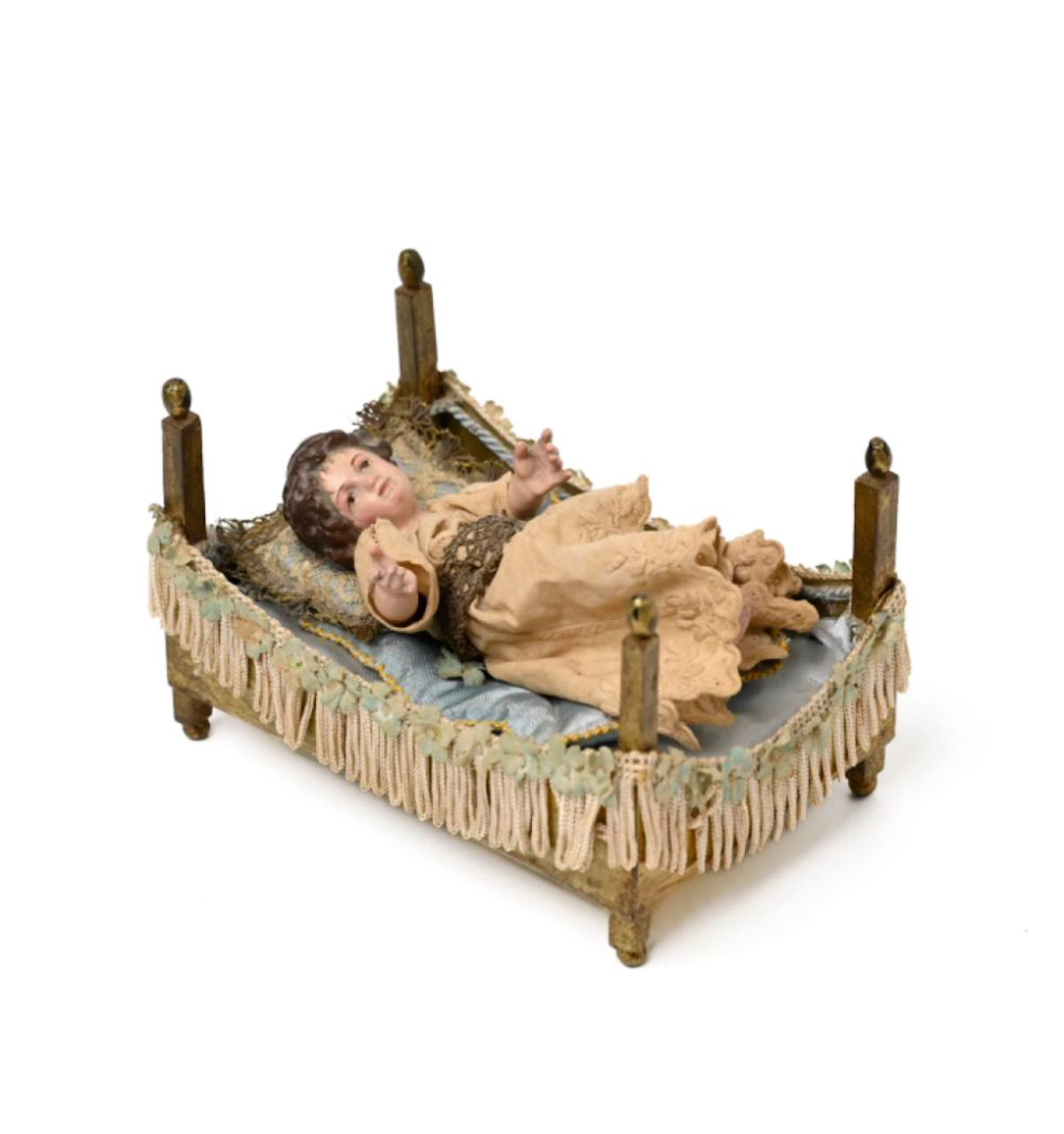 Menino Jesus. Escultura em barro do século XVIII/XIX.