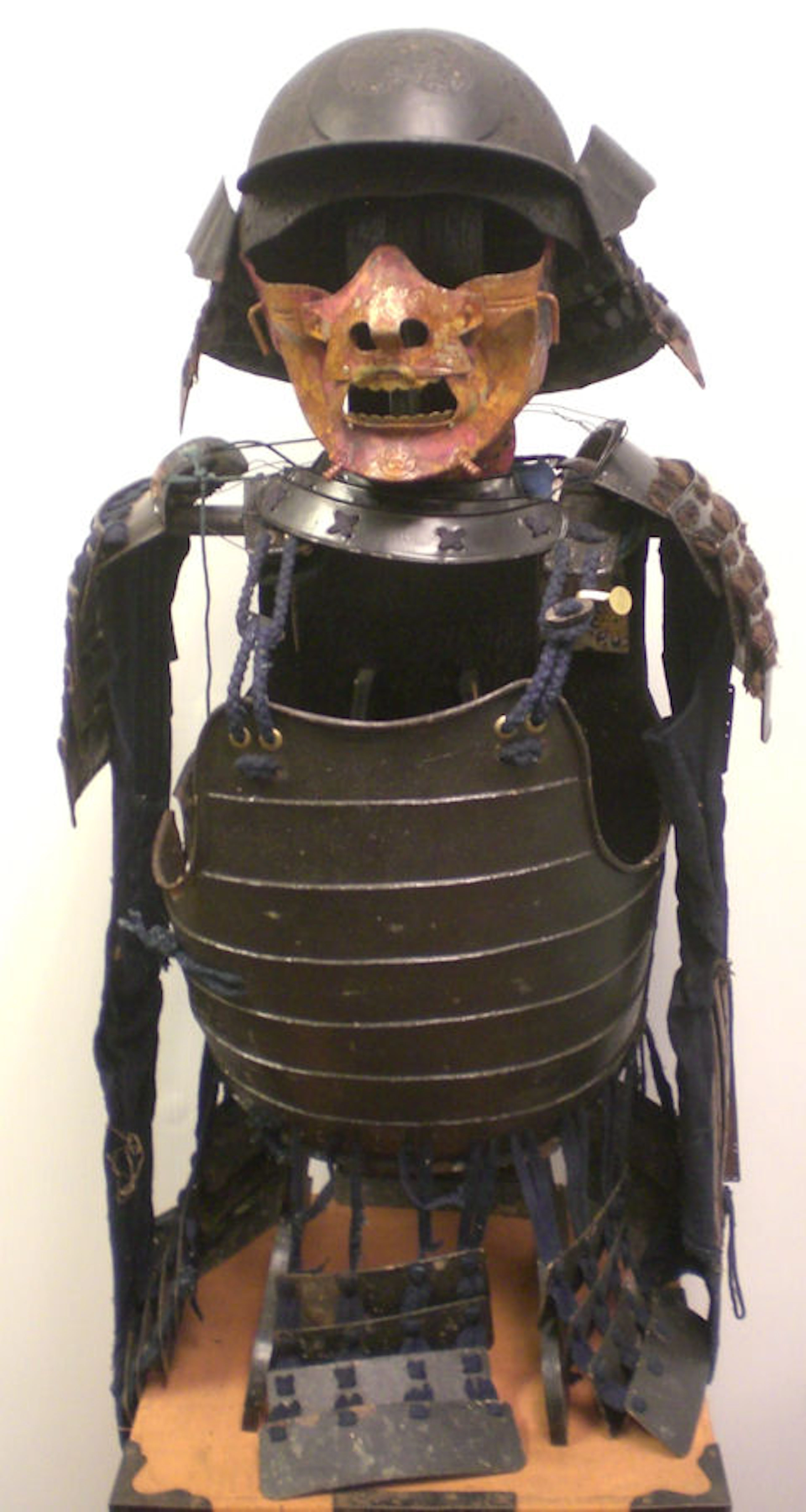 A Set Japanese samurai armor 17th century.