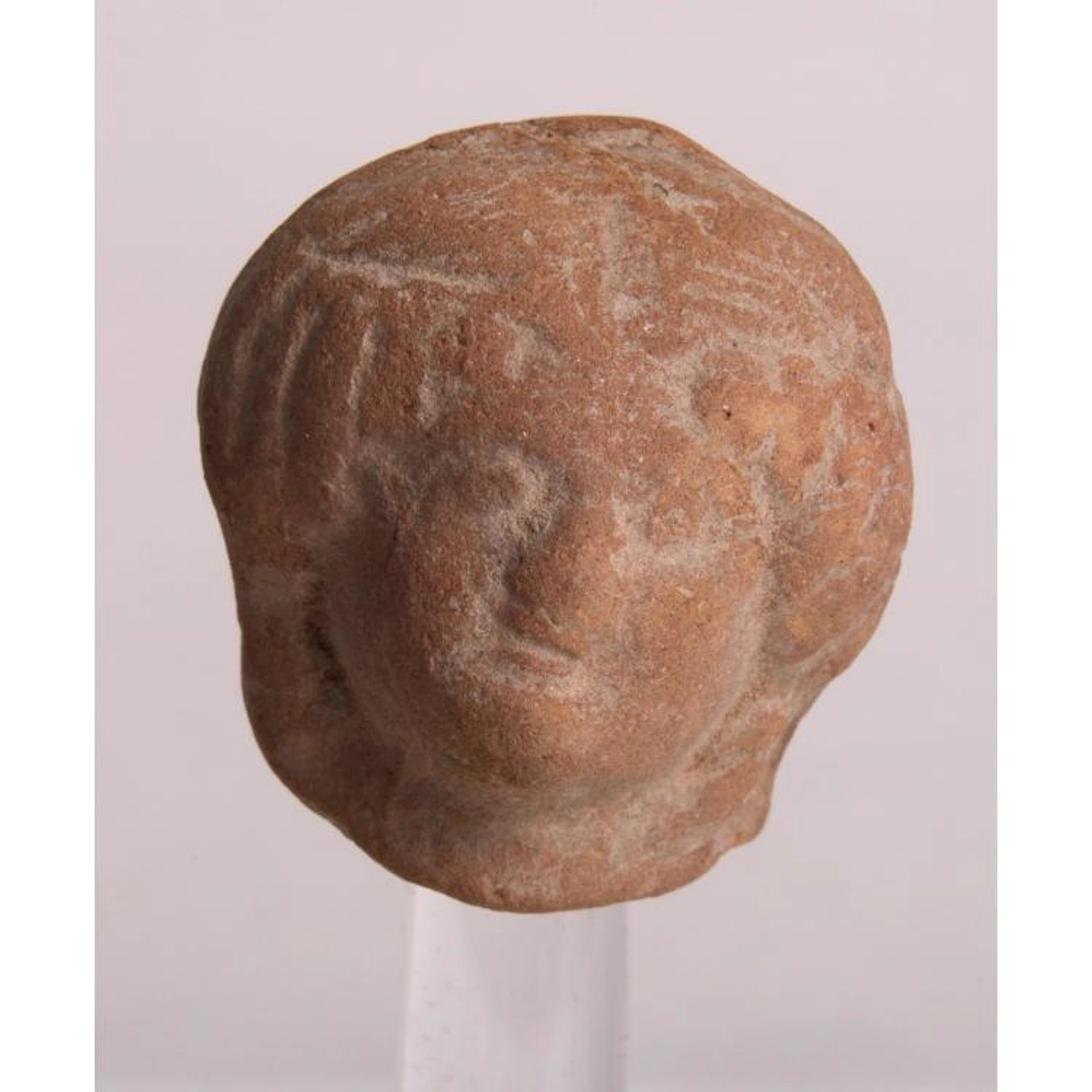 Ancient Roman Egypt Terracotta Head c.1st-2nd cent AD.