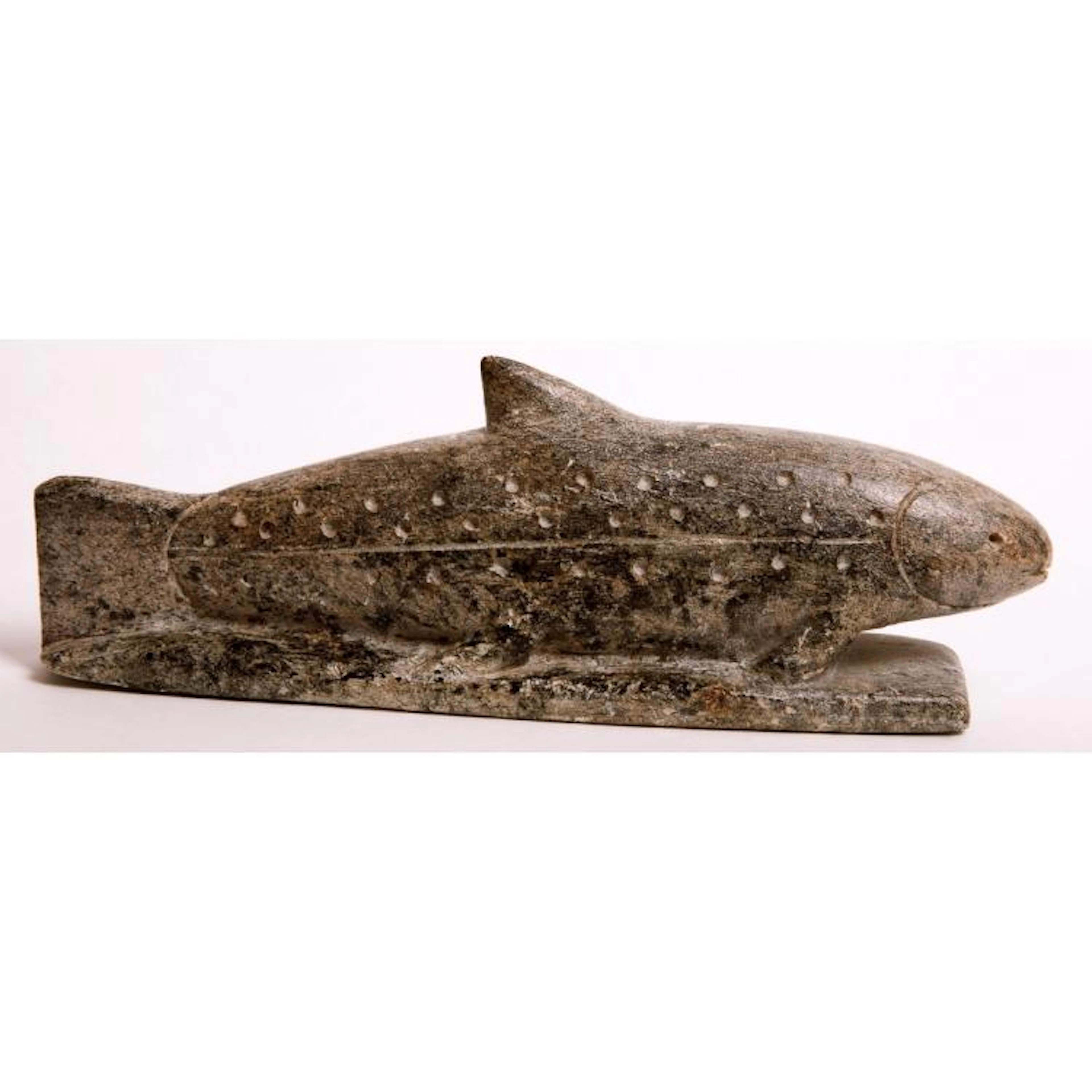 Canada Hudson Bay Eskimo Art 1960's Shark.