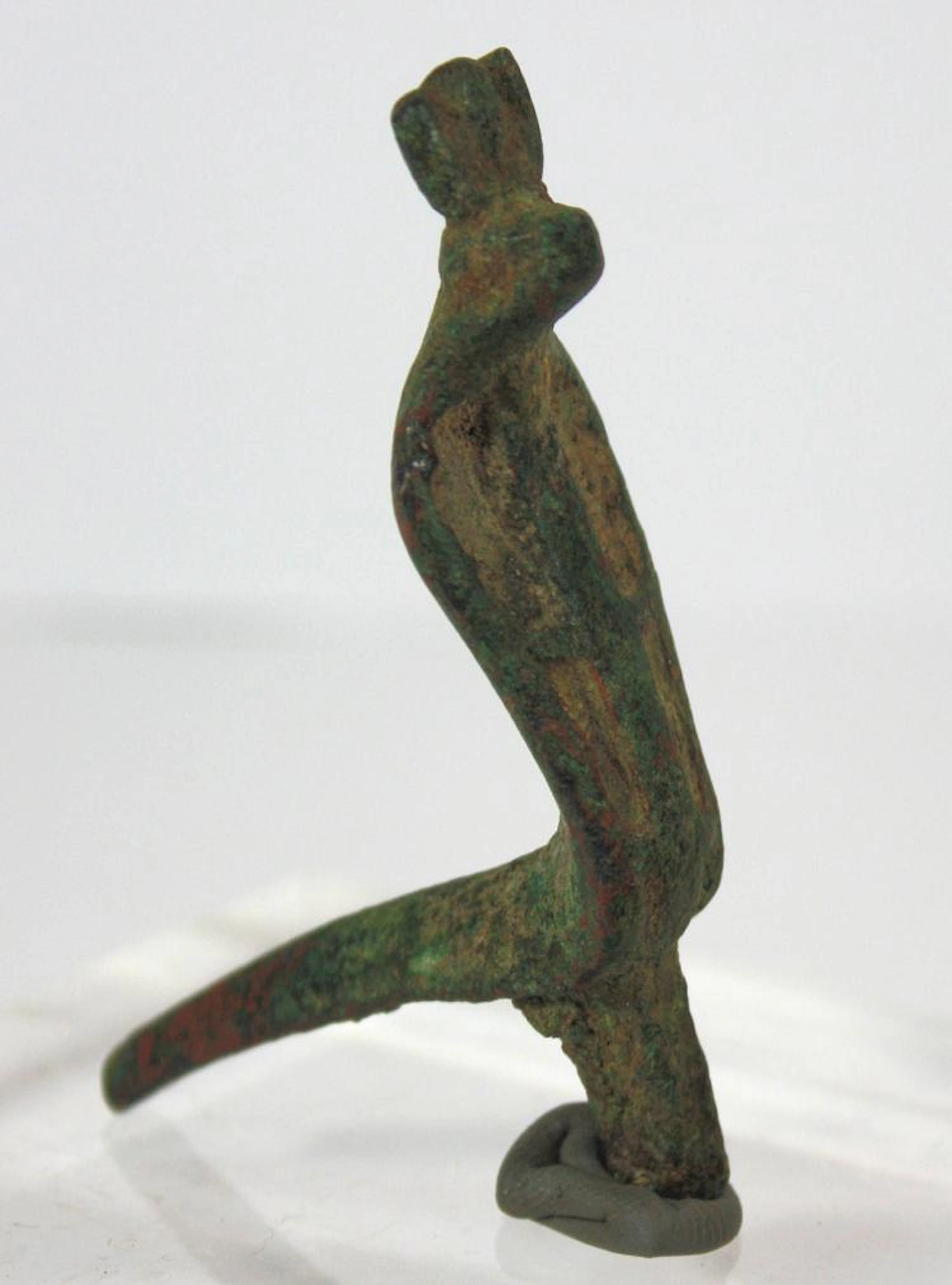 Ancient Egyptian Bronze Uraeus c.300 BC.