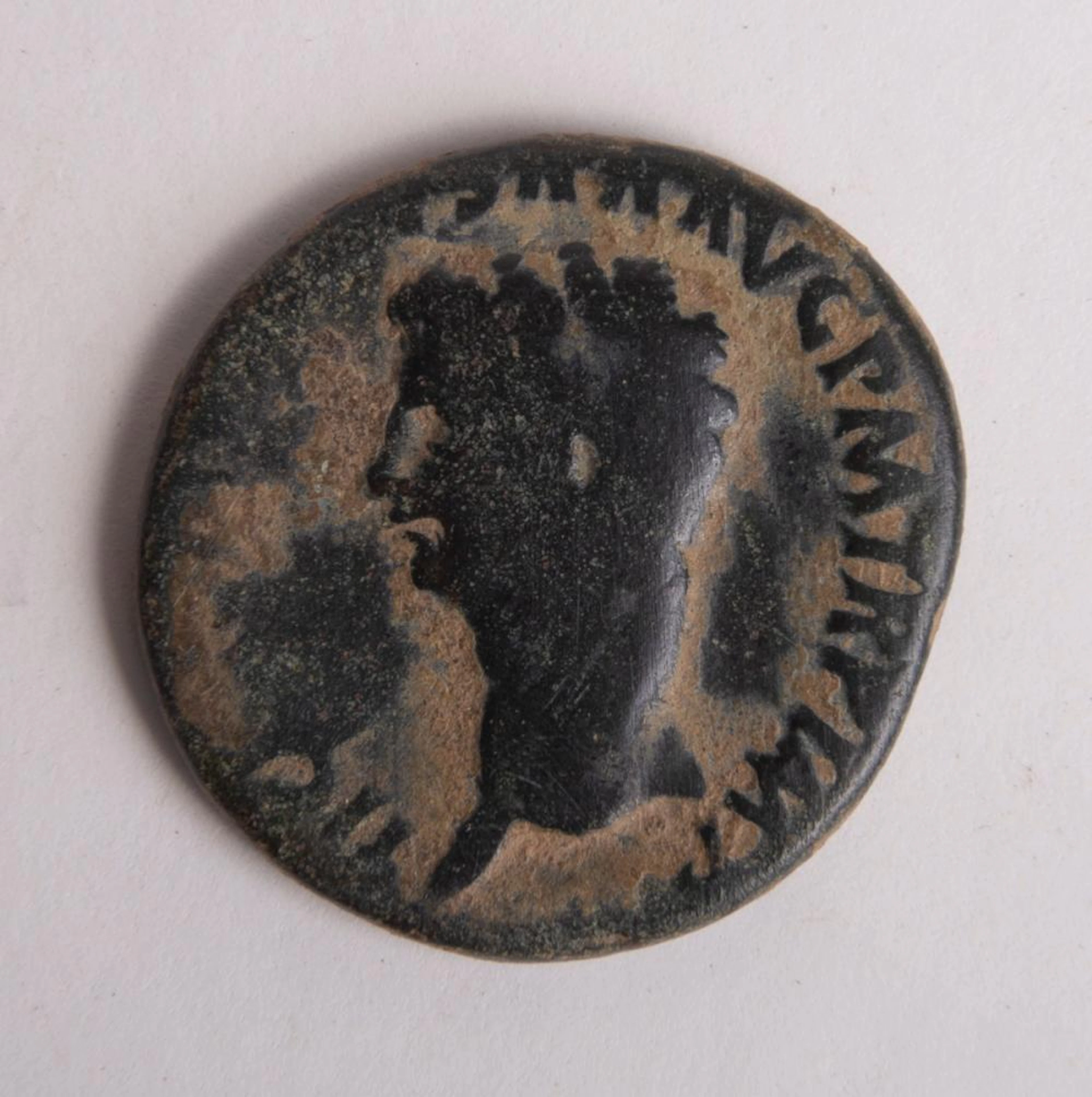 Ancient Roman Bronze Claudius. AD 41-54. Æ Dupondius