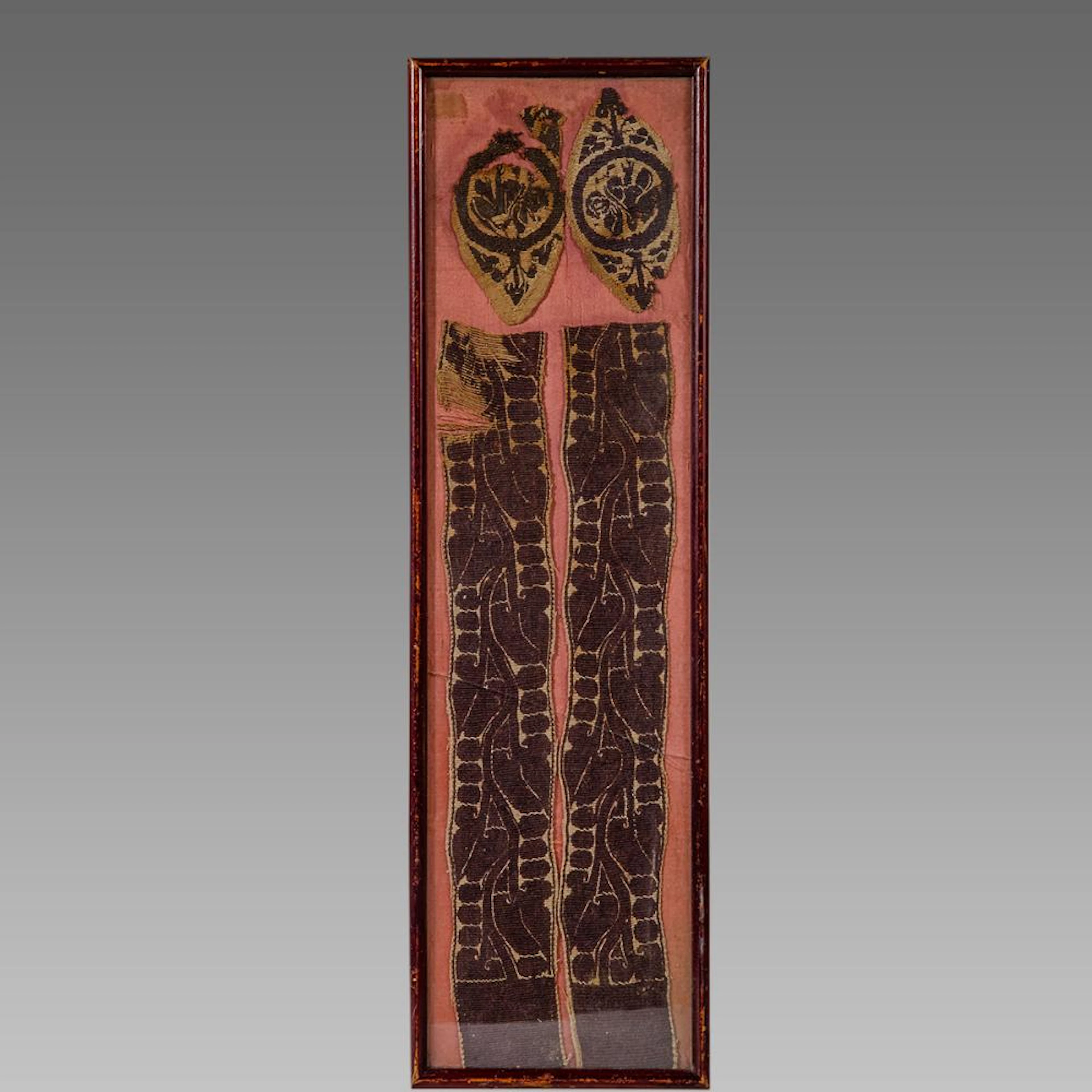 Ancient Egyptian Coptic Textile Fragments c.5th century AD.
