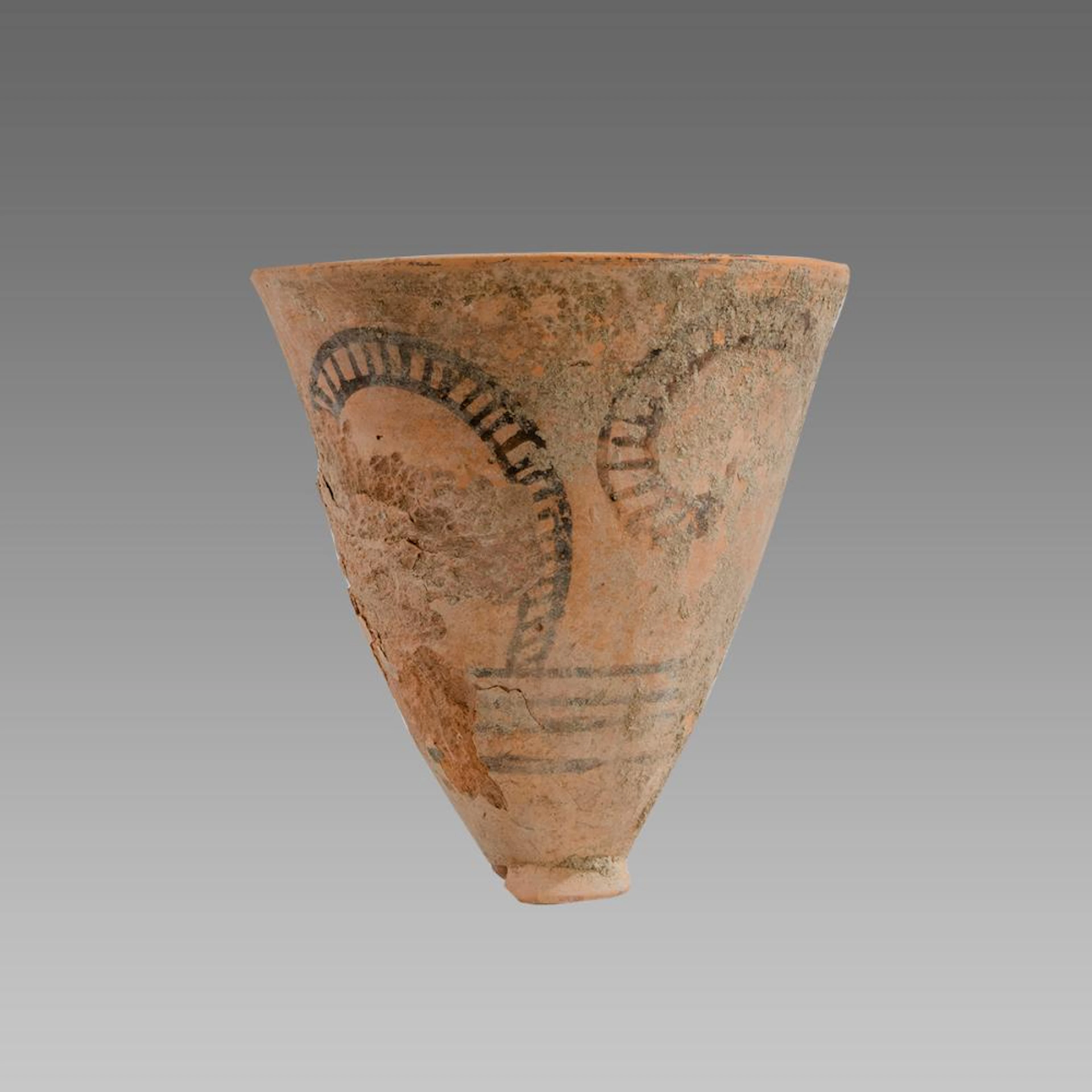 Ancient Indus Valley Terracotta cup c.1st-2nd millennium BC.