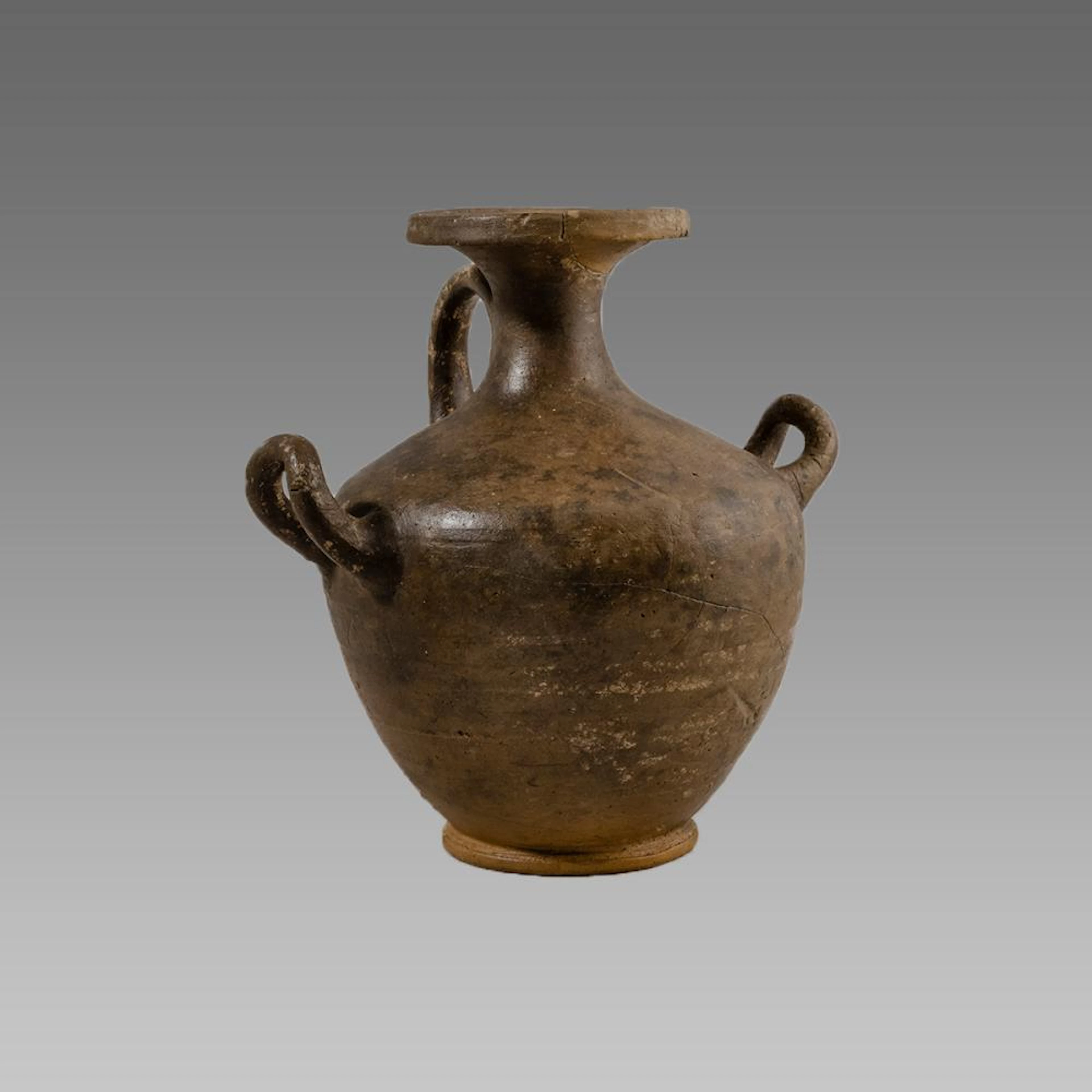 Ancient South Italian pottery Hydria Circa 350 B.C.