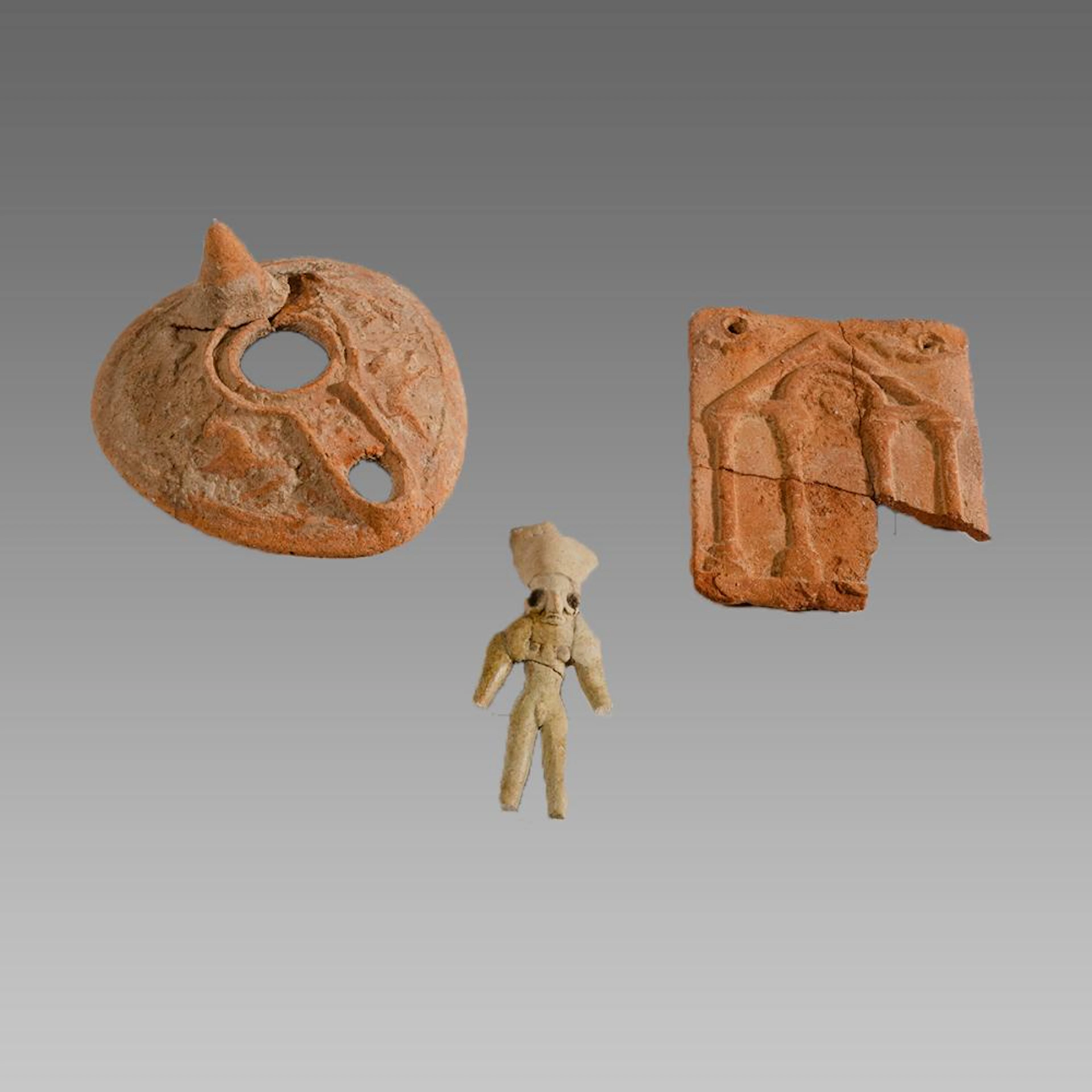 Ancient Indus Valey Idol and Misc c.2000 BC-200 AD.