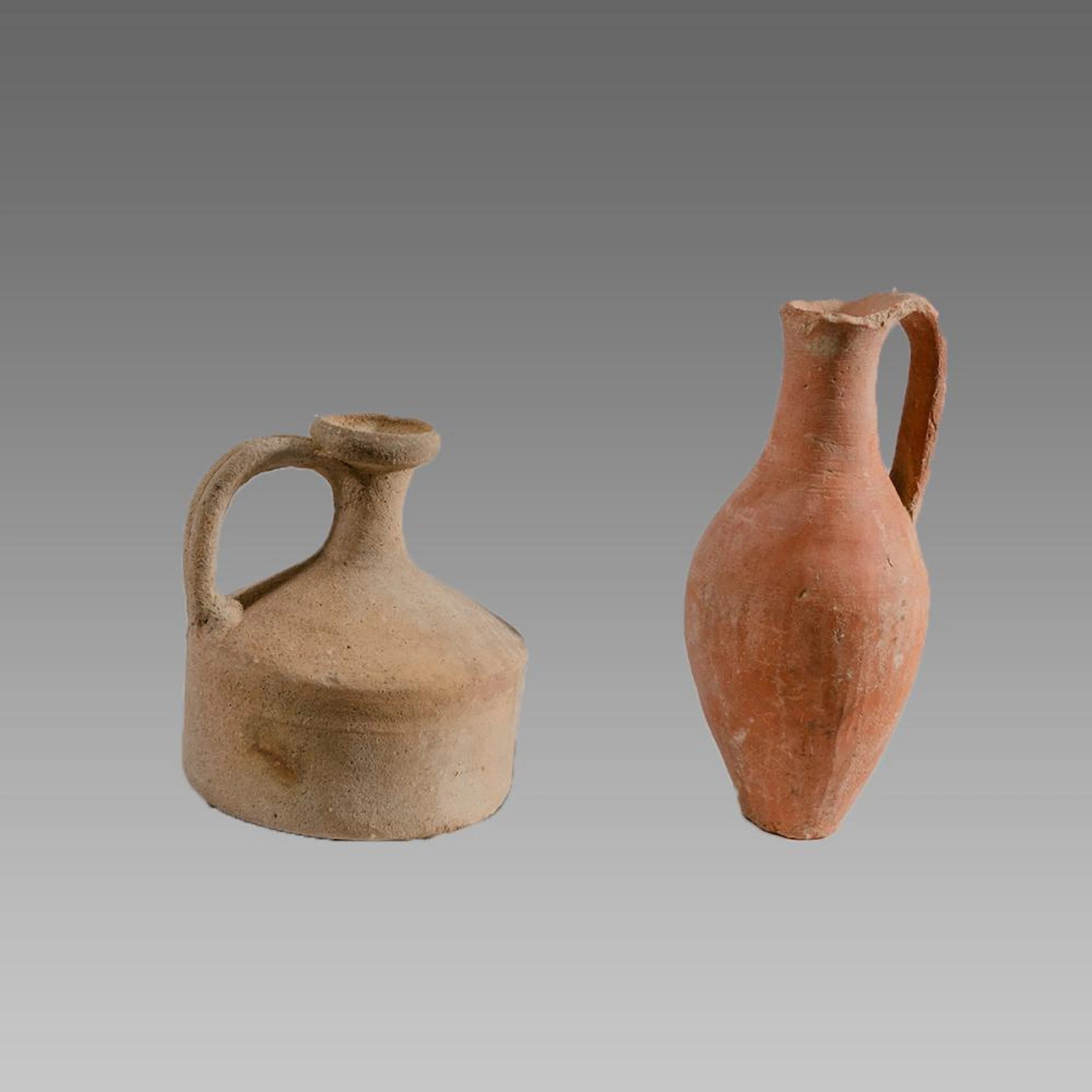 Ancient Holy Land Hellenistic Terracotta Vessels c.100 BC.