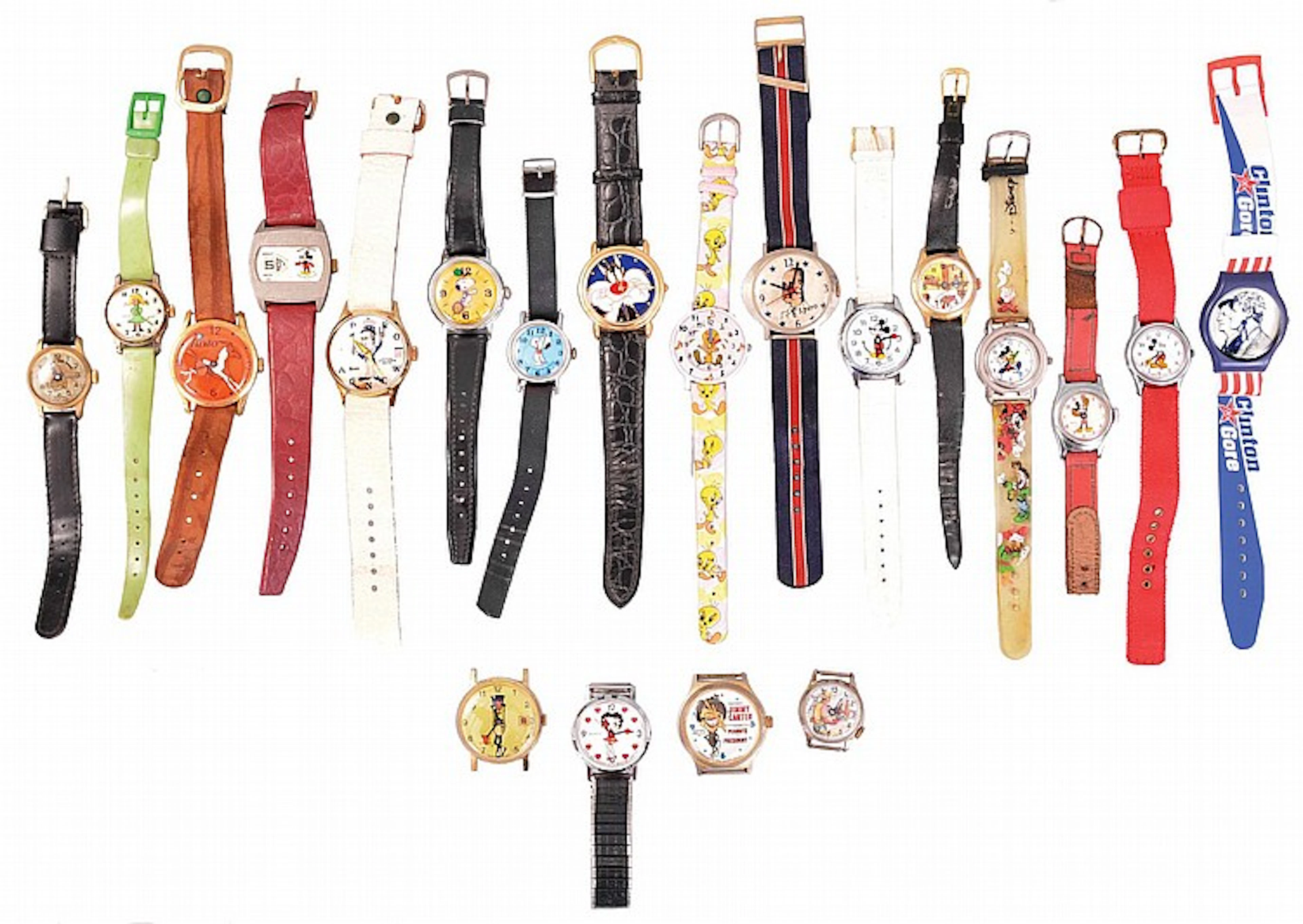 Wrist watches- 19 (Nineteen): All character watches