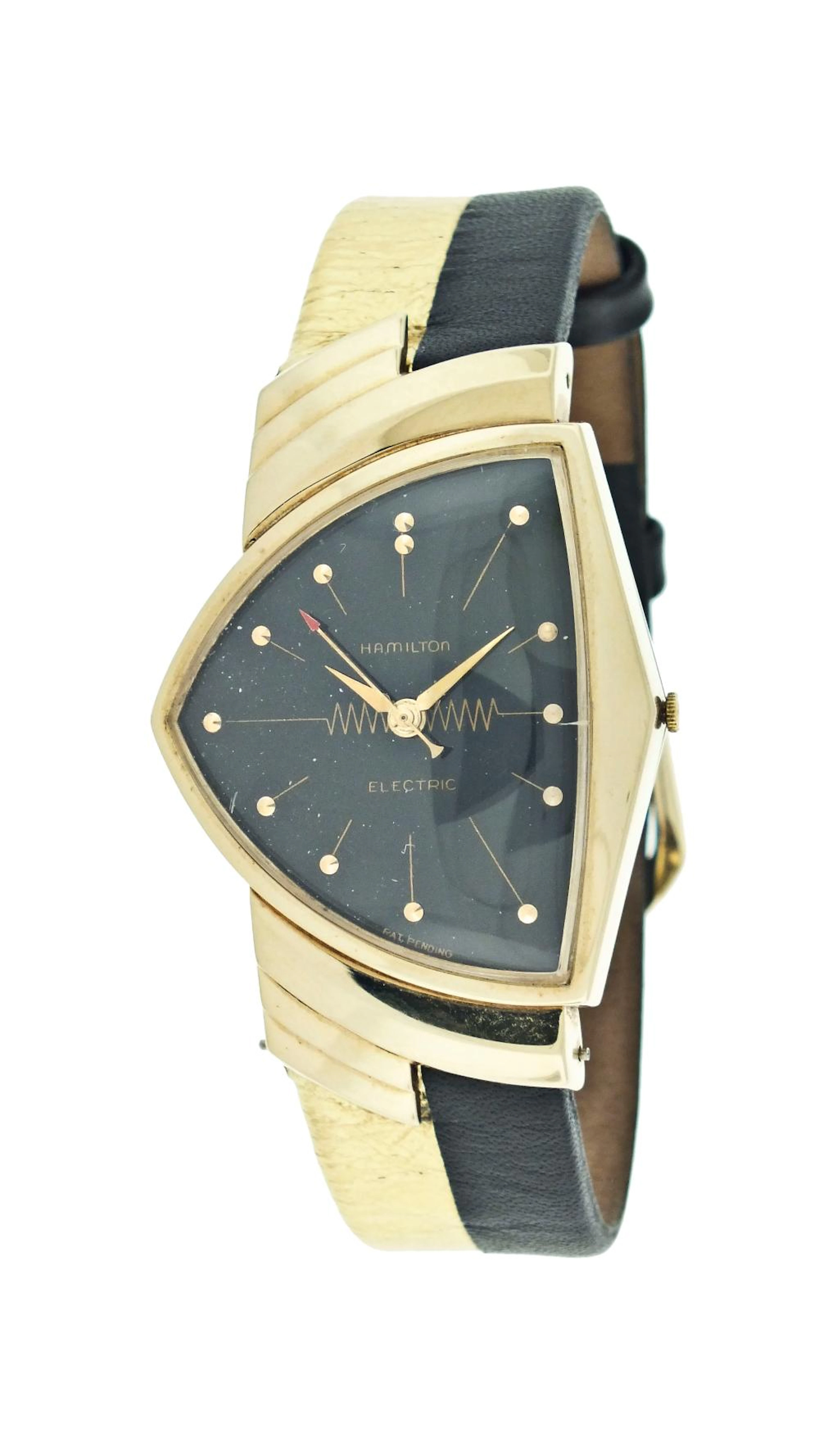 A Hamiton electric "Ventura" model wrist watch