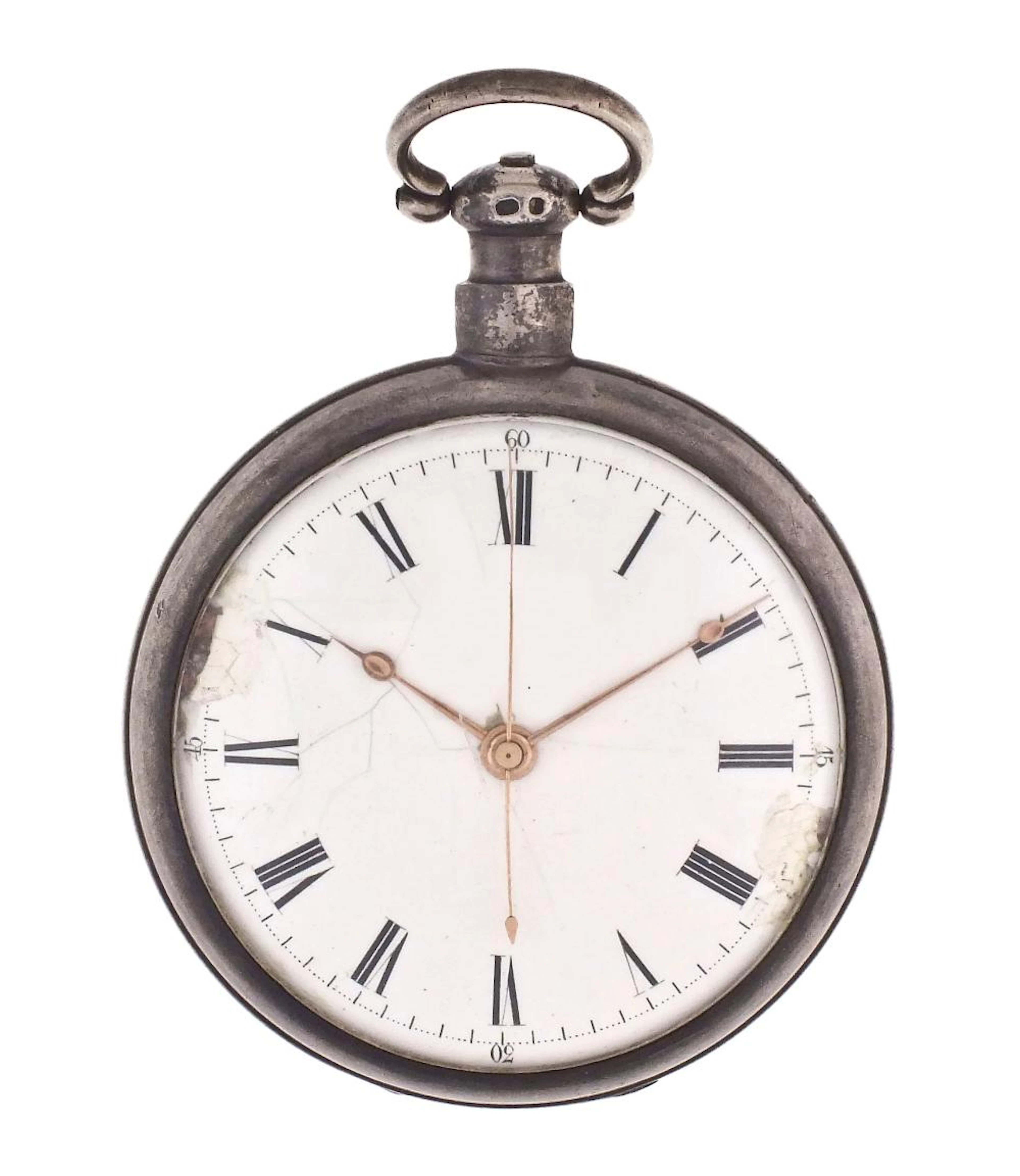 A Chinese market pocket watch with duplex escapement signed Bovet Londo