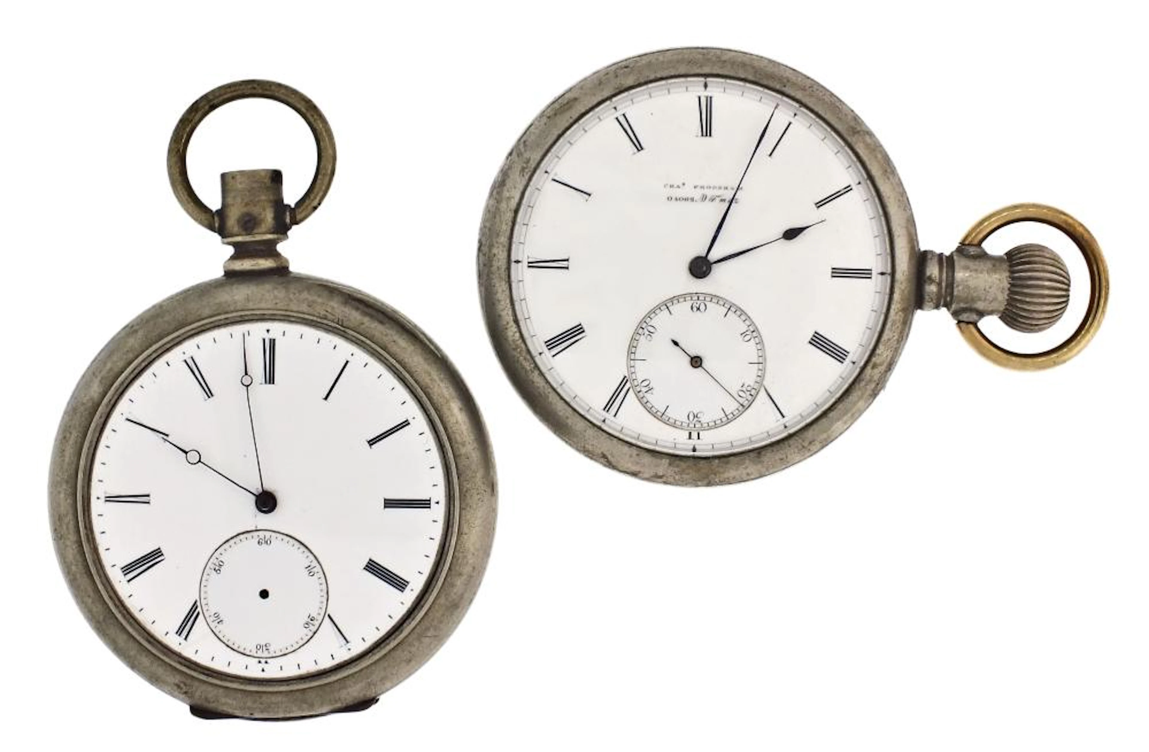 A Charles Frodsham lever pocket movement and a Swiss...