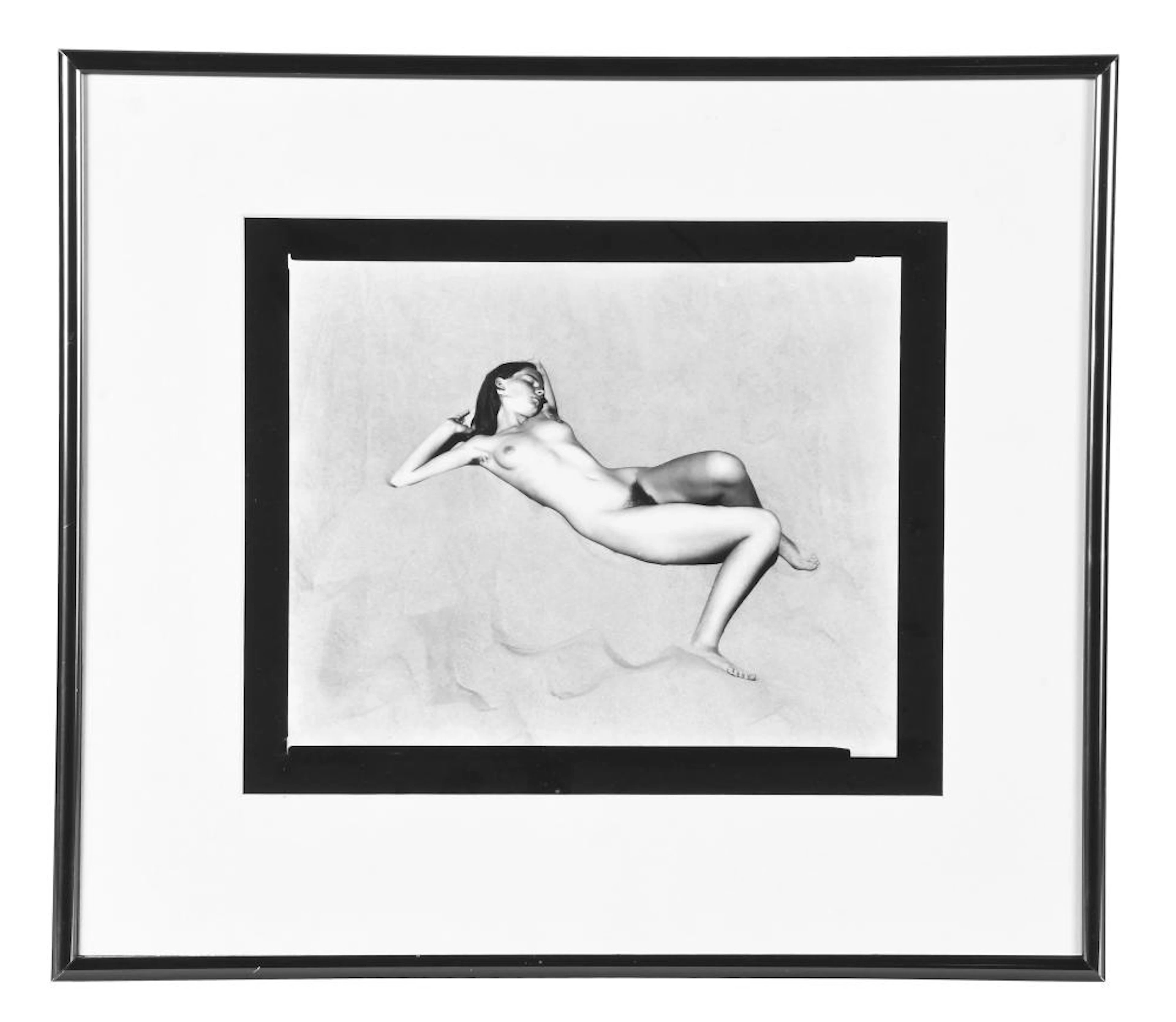 Untitled nude 233N silver print by Edward Weston copied from the original