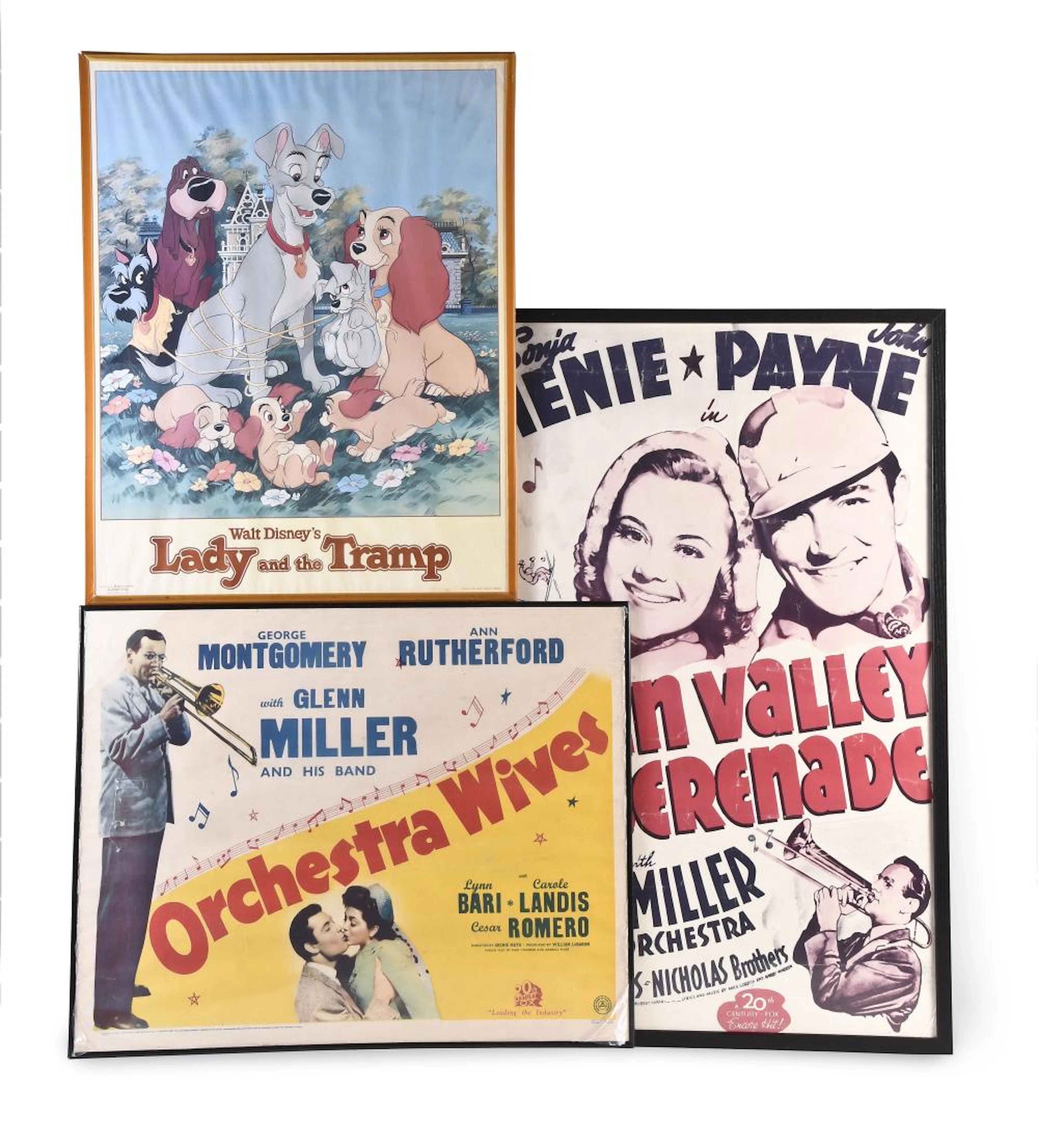 Three movie posters