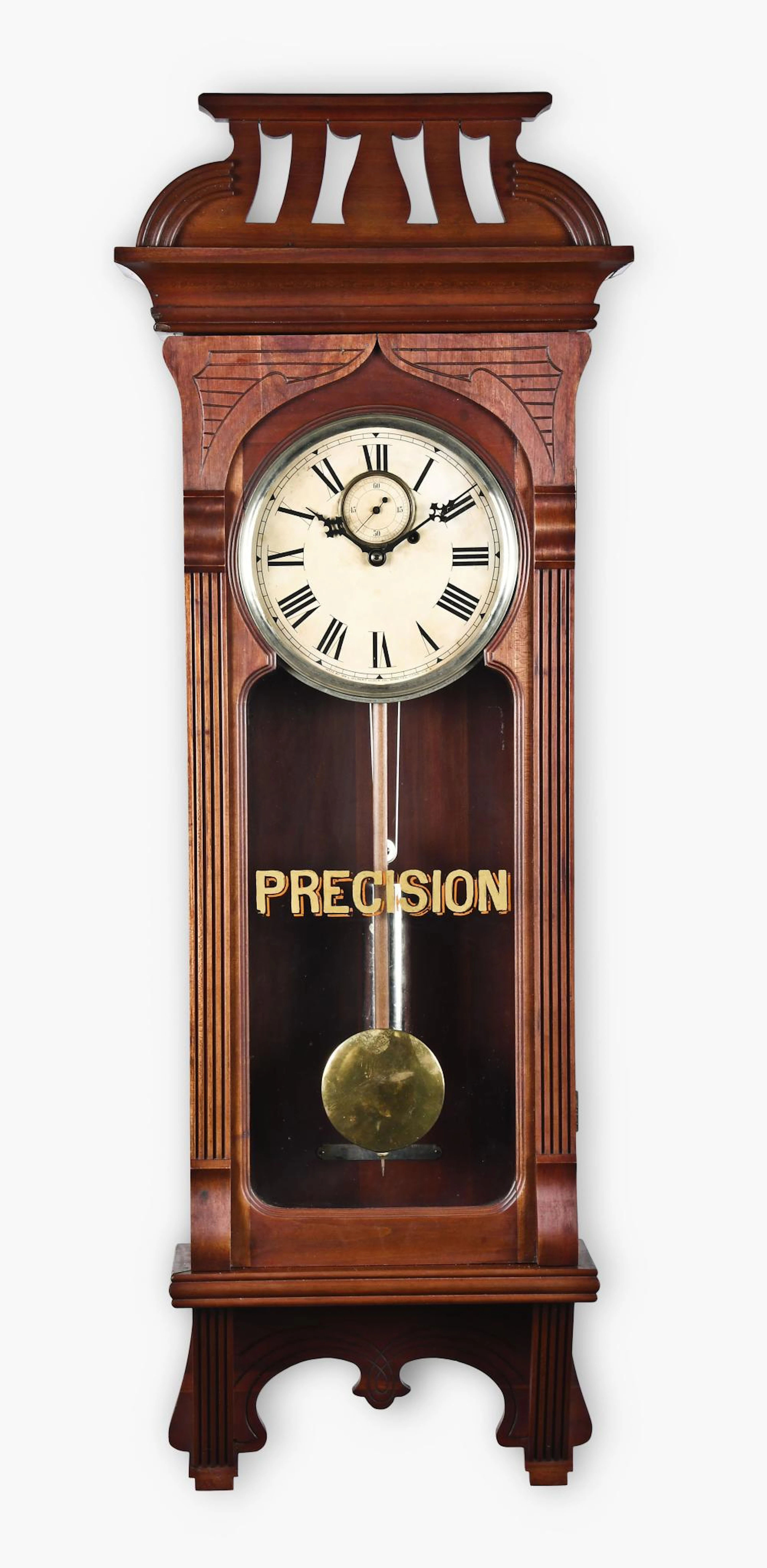 Wm. L. Gilbert Clock Co. Regulator No. 65 hanging clock