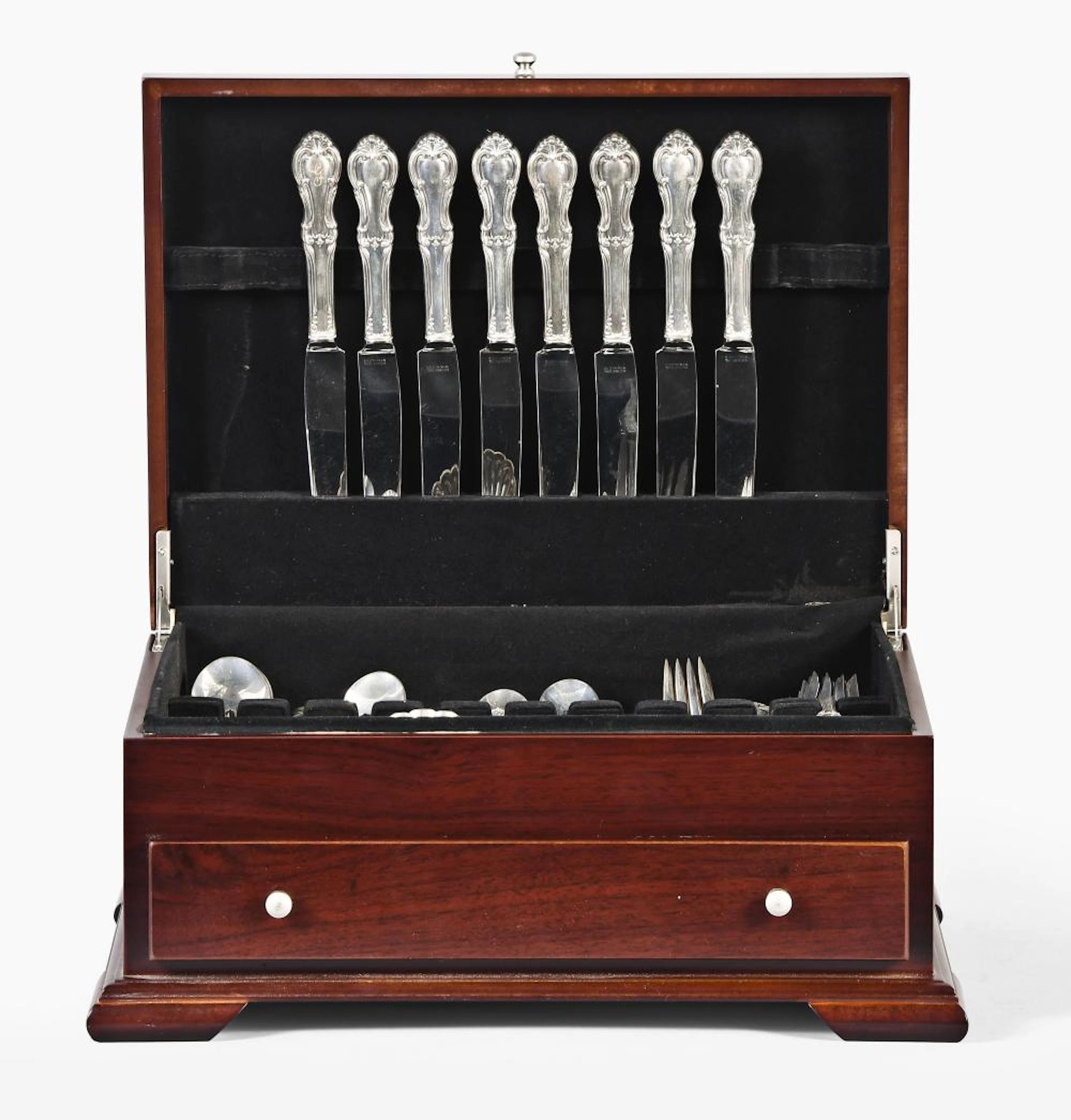 A 70 piece International Silver Joan of Arc dinner...