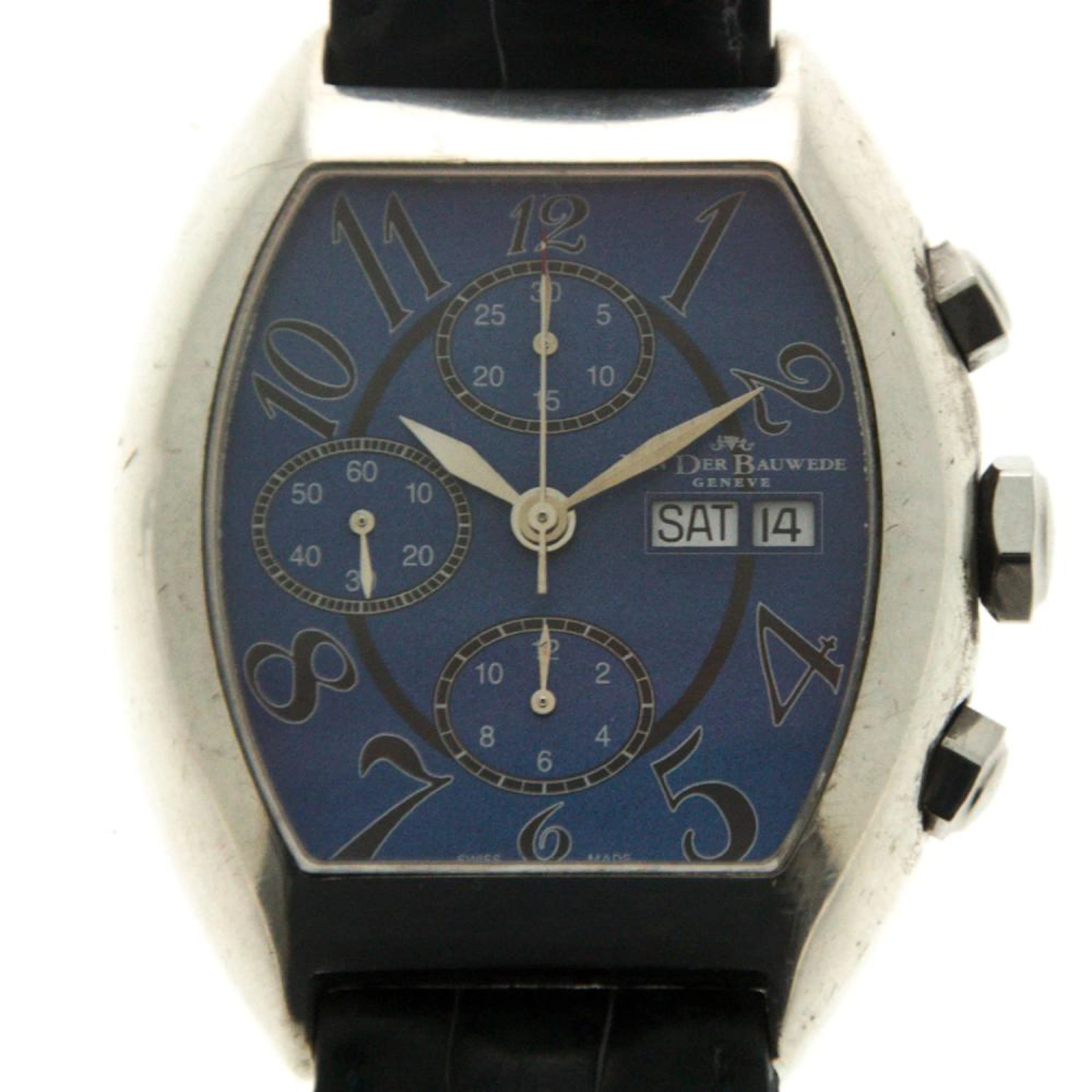 Van Der Bauwede Magnum Churchill Chronograph Wrist Watch.
