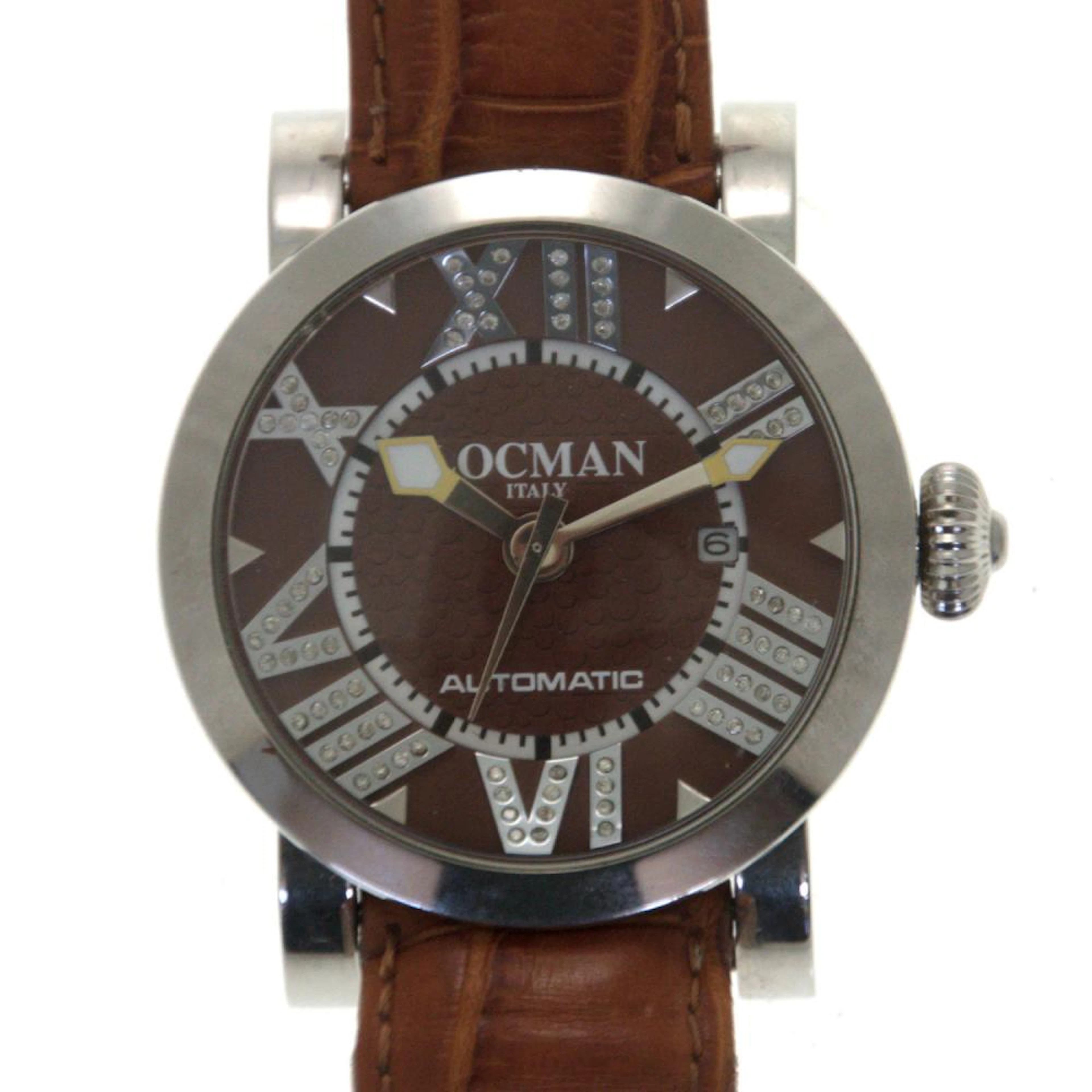 Locman Italy Diamond Automatic Wrist Watch.
