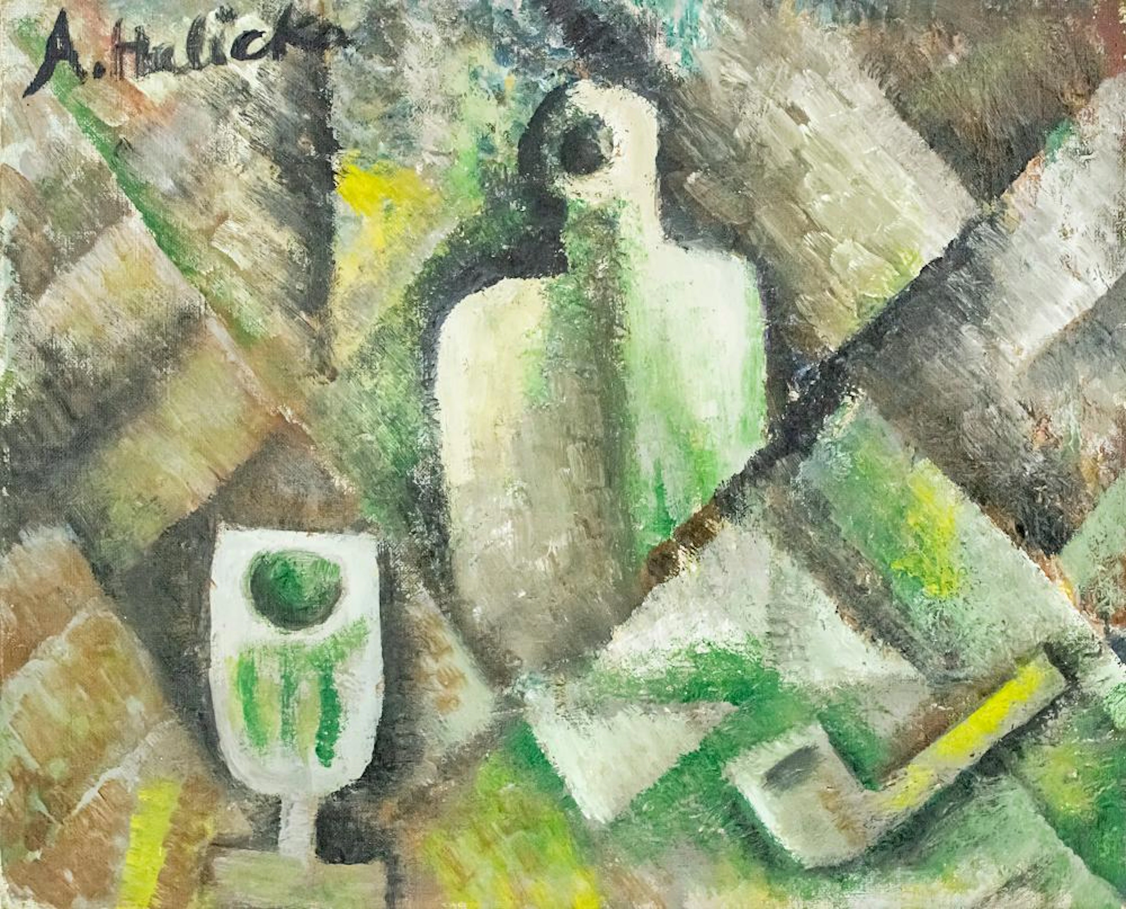 ALICE HALICKA (POLISH / FRENCH, 1895-1975) - STILL LIFE, OIL ON CANVAS.