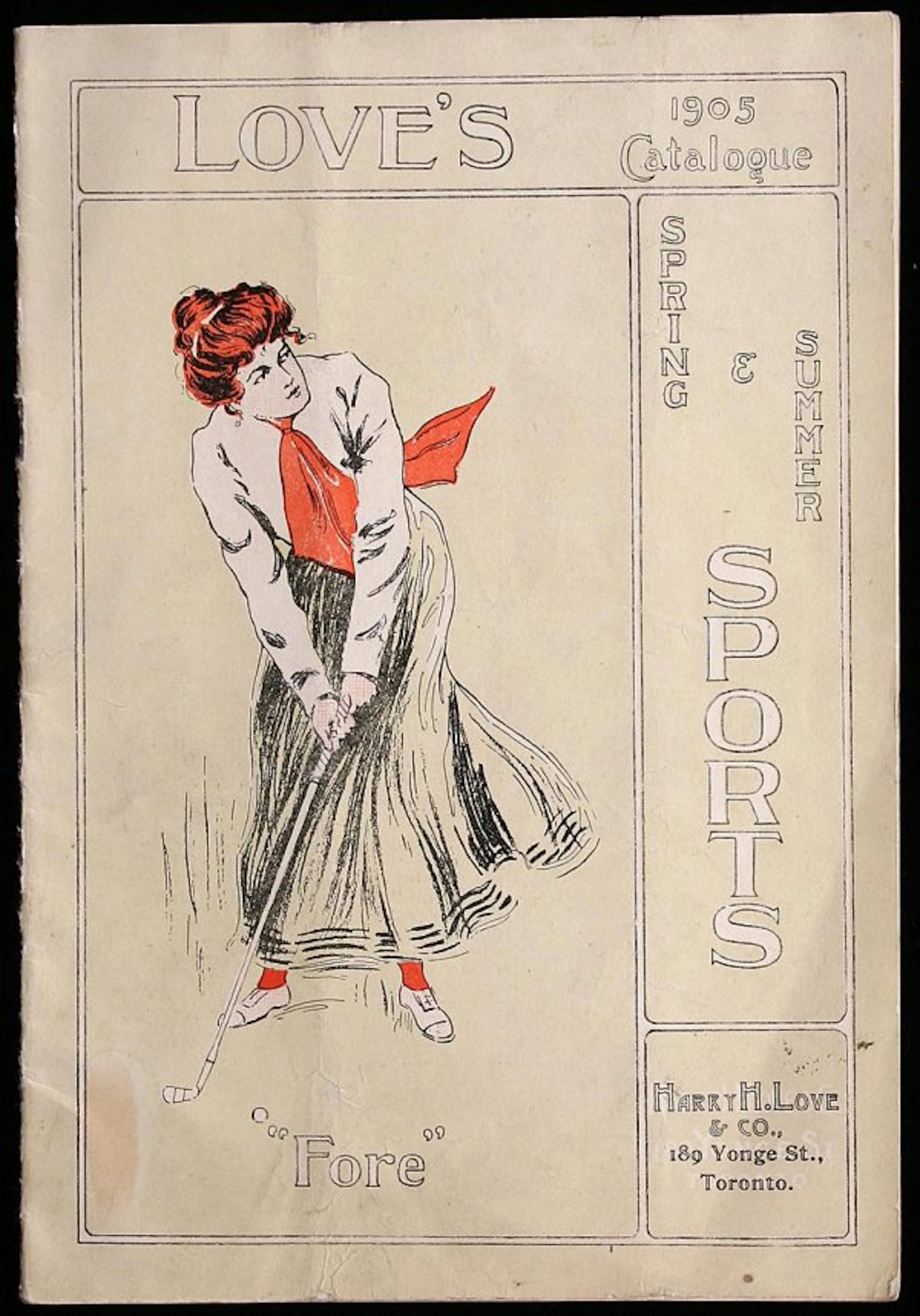 2160: Love's 1905 Spring & Summer Sports Catalogue
