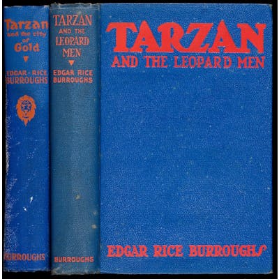 39: Two Tarzan titles published by Burroughs Inc.