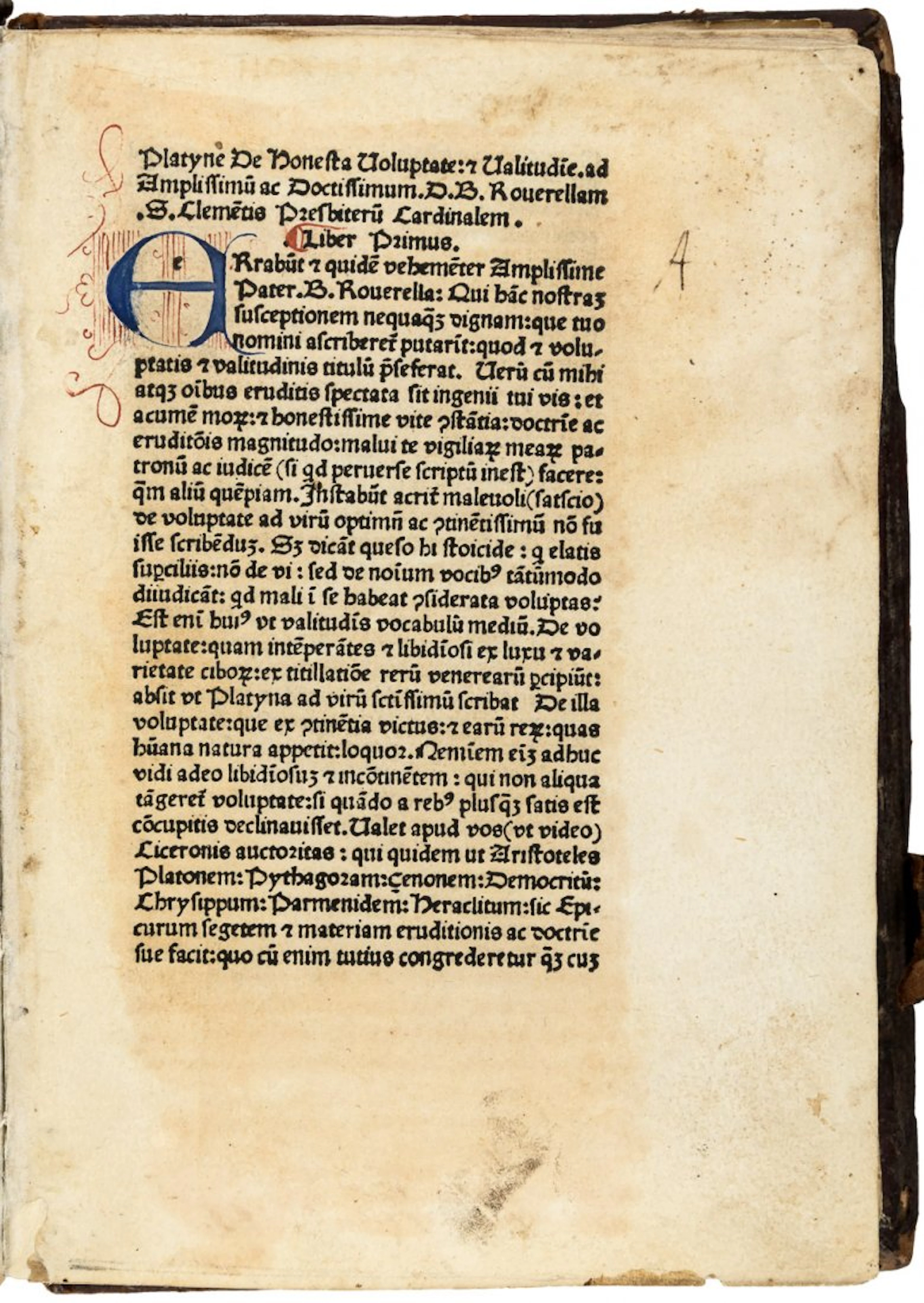 First cookery book 1480
